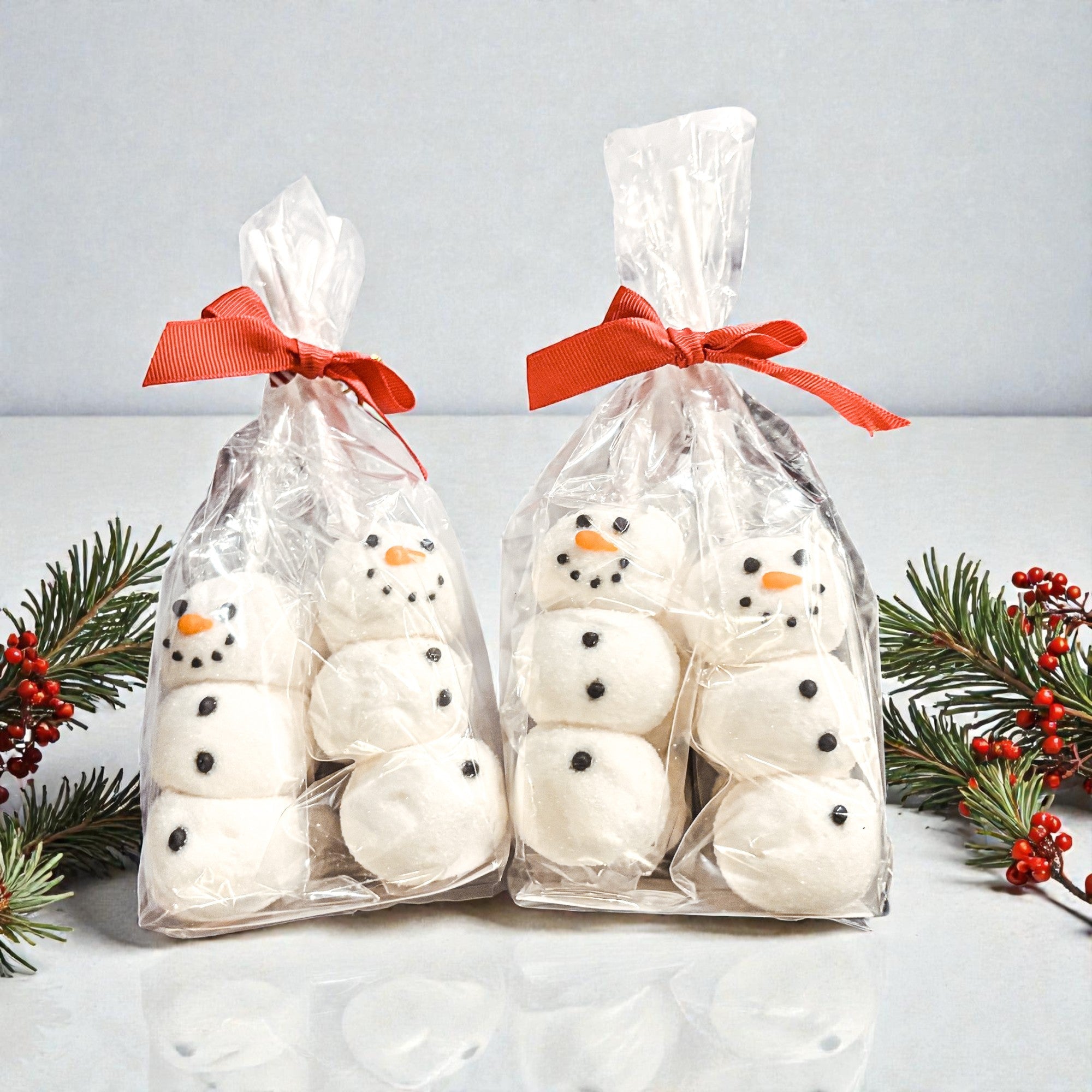 Snowman Marshmallow Kabobs