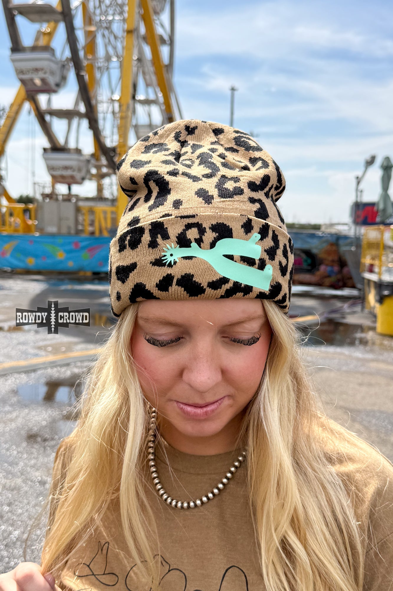 Leopard Spur Beanie