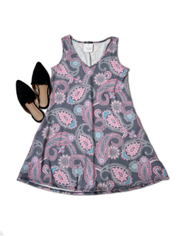 Paisley Ray - Swing Dress