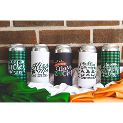 *Ready to Ship| St. Patrick’s Day Neoprene Slim & Regular Can Holders