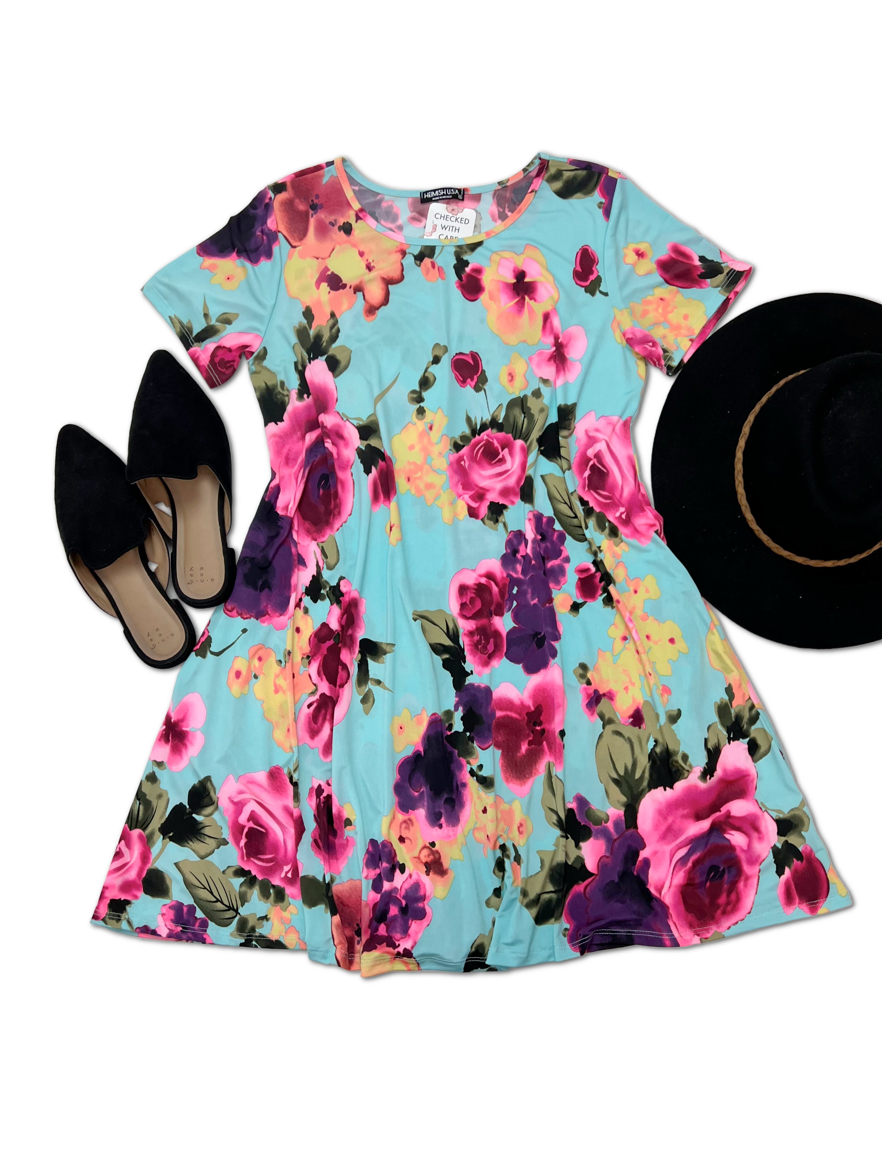 Radiating Roses - Dress