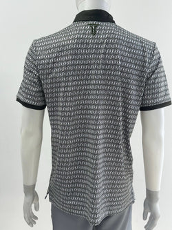 Sage Green Mosaic Performance Polo