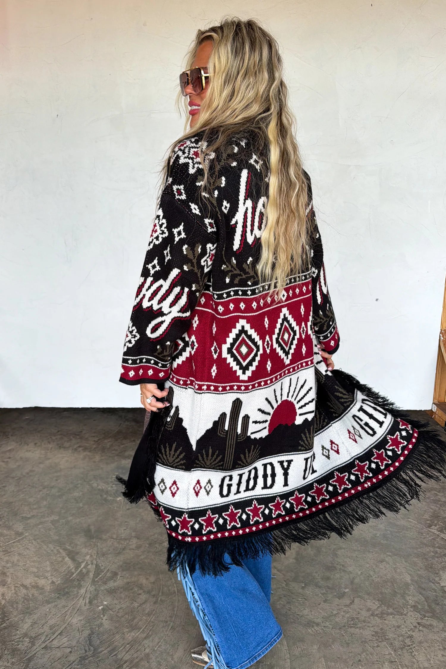 PREORDER- OUT WEST KNIT CARDIGAN