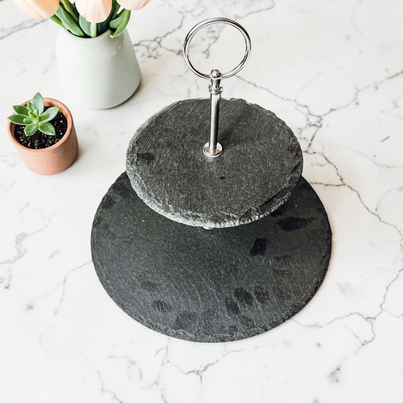 Tiered Slate Stand