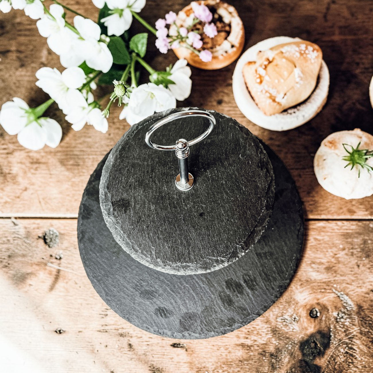 Tiered Slate Stand