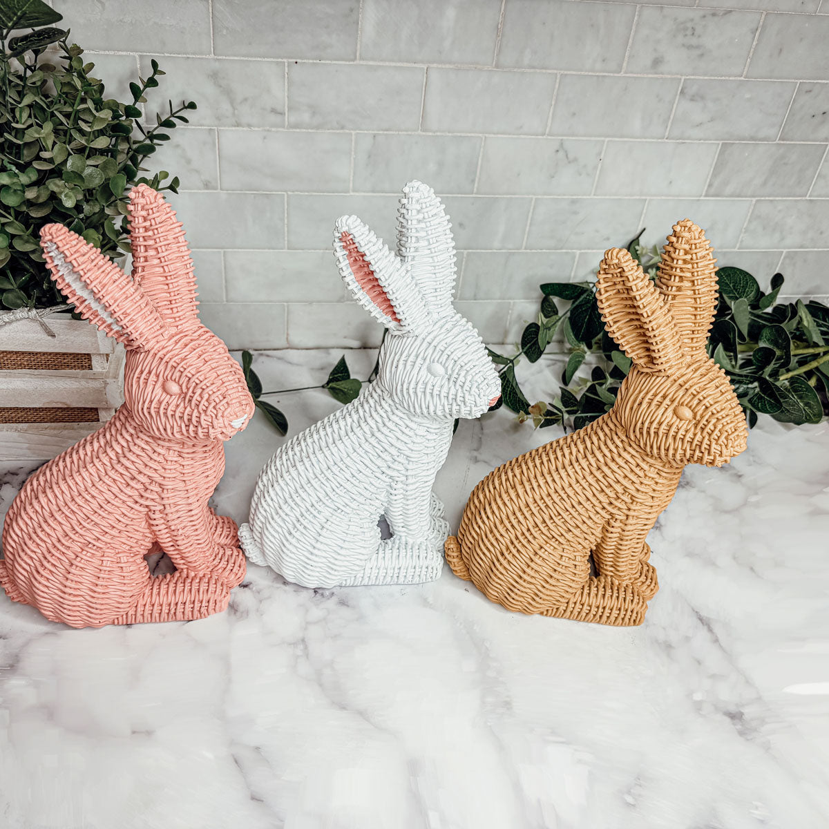 Basketweave Easter Bunny