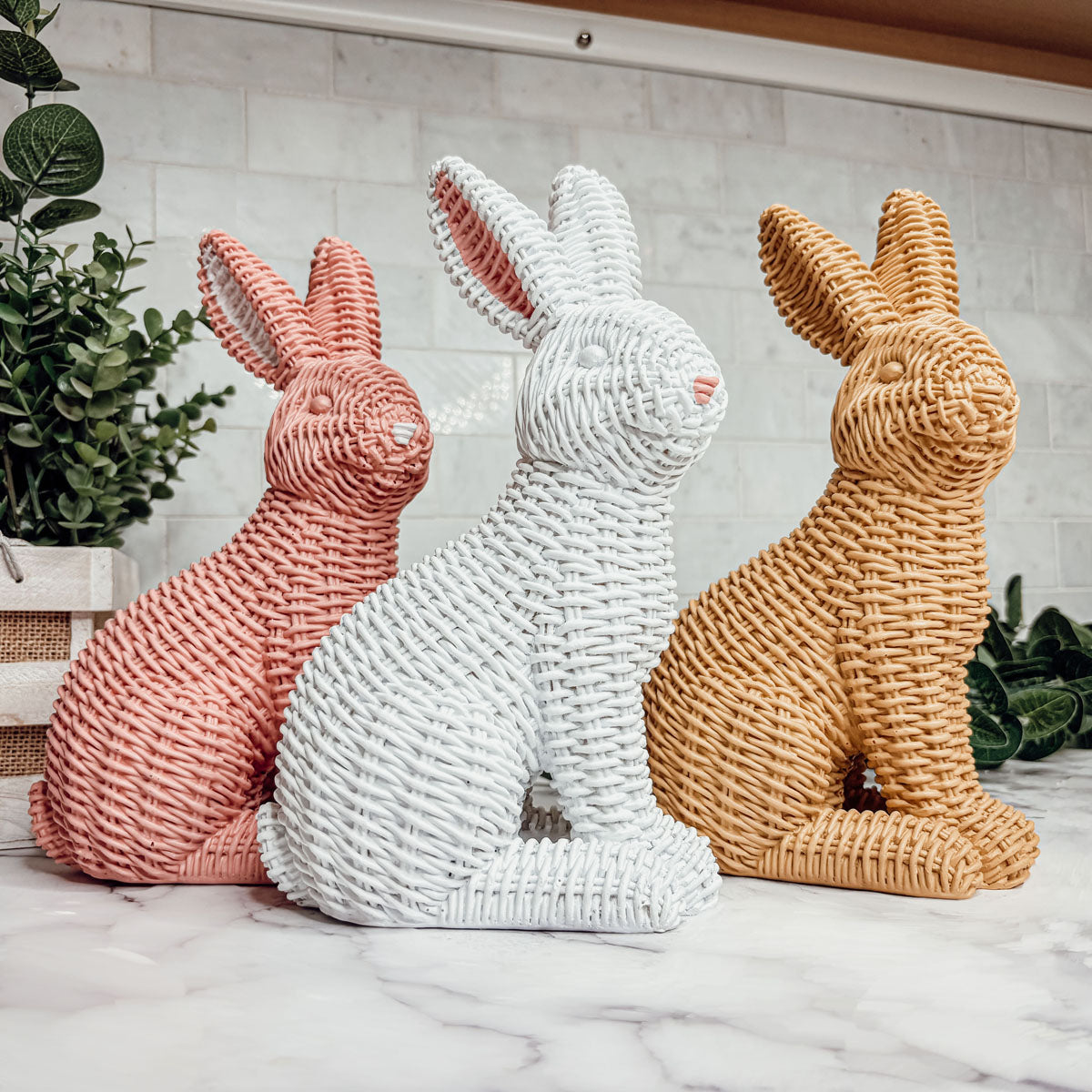 Basketweave Easter Bunny