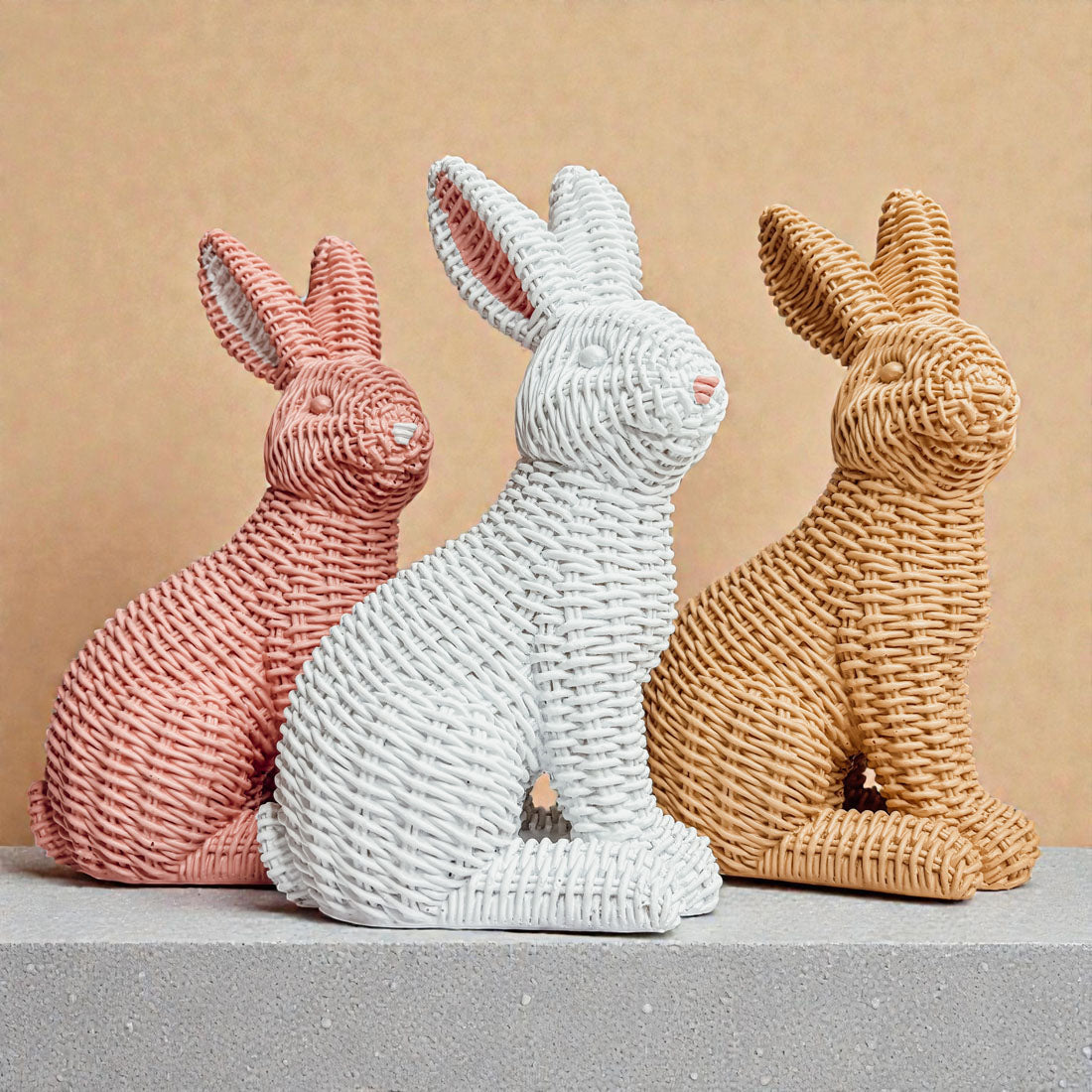 Basketweave Easter Bunny
