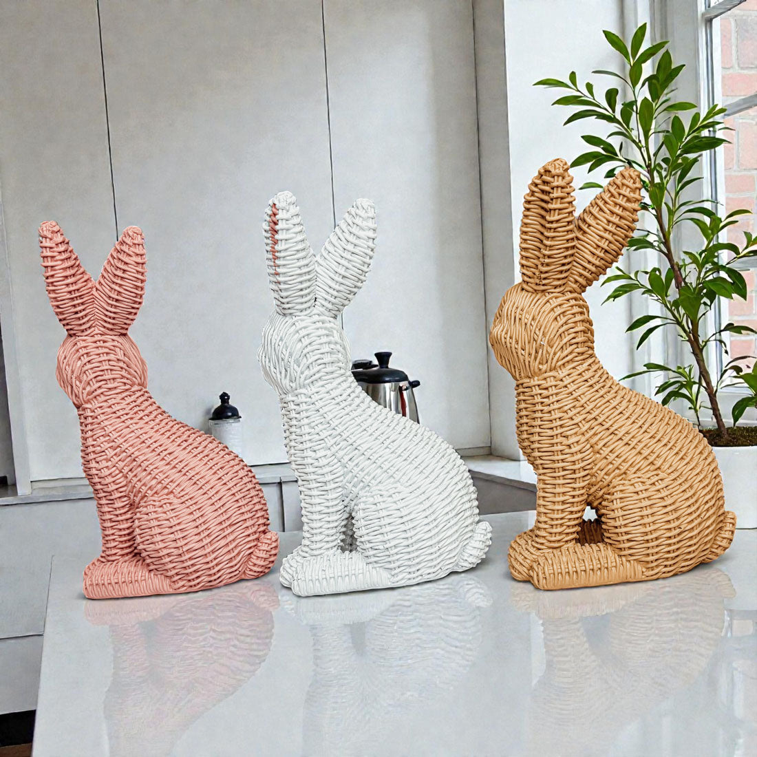 Basketweave Easter Bunny