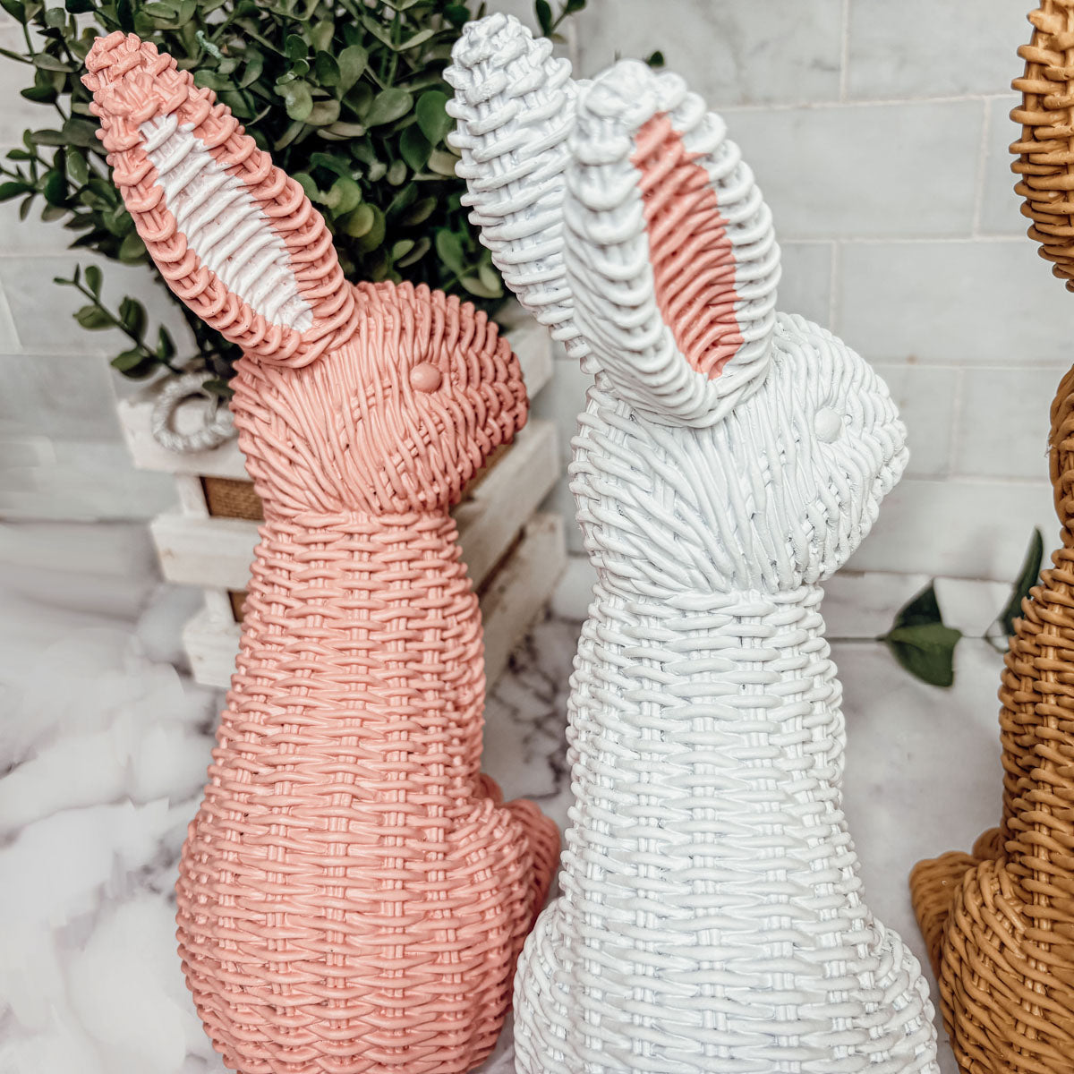 Basketweave Easter Bunny