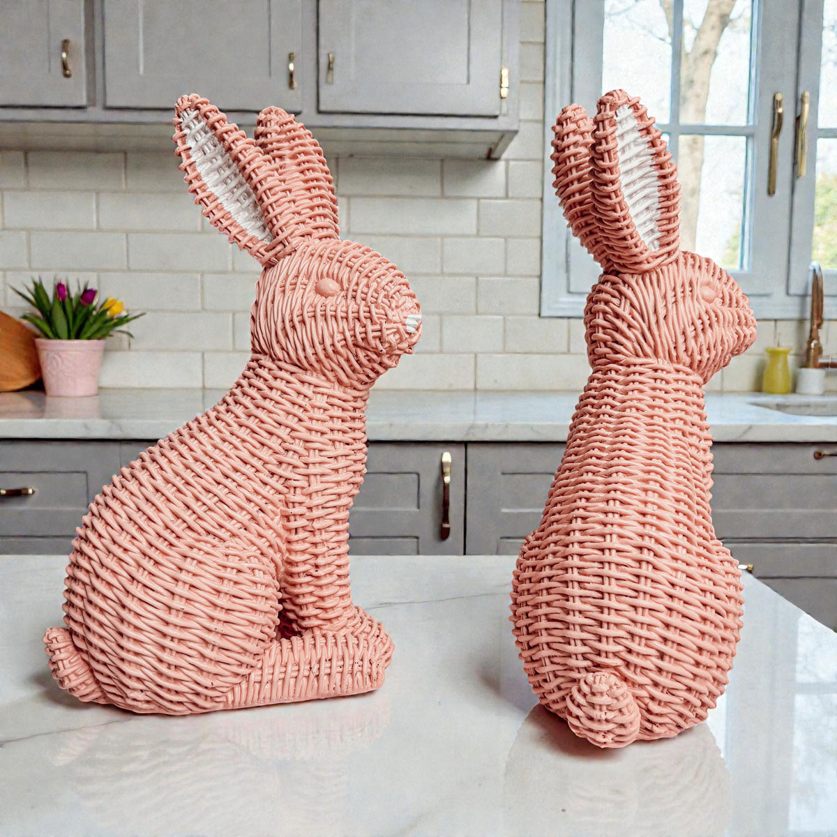 Basketweave Easter Bunny