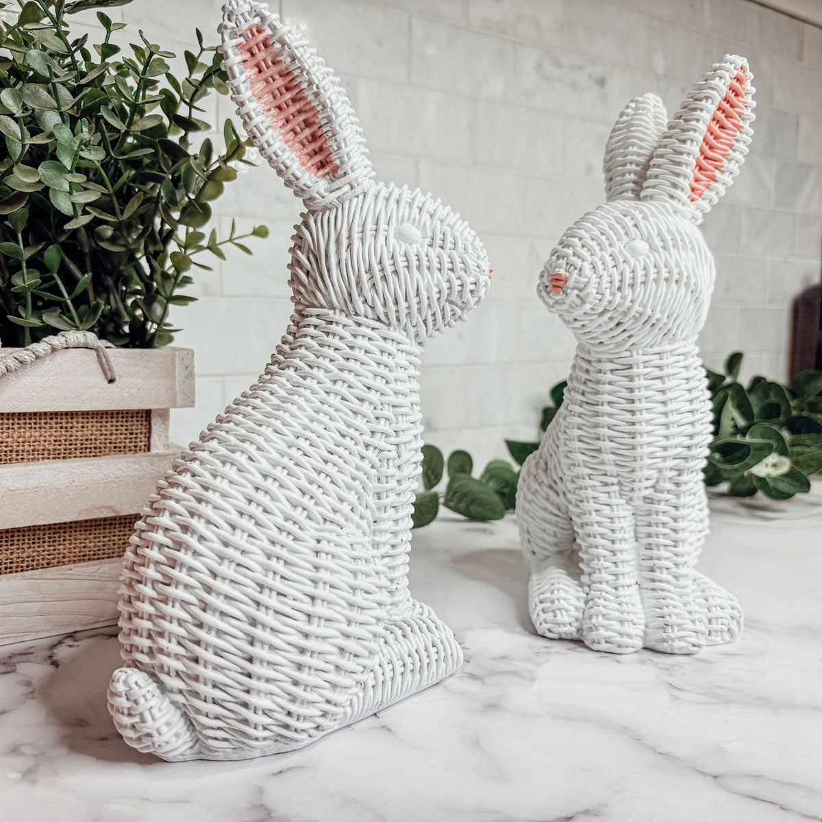 Basketweave Easter Bunny