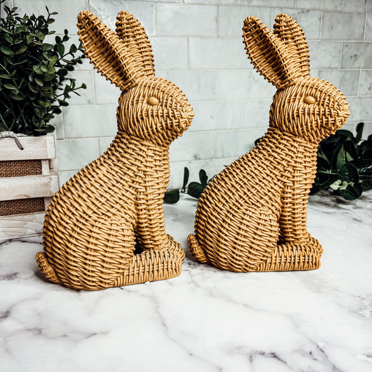 Basketweave Easter Bunny