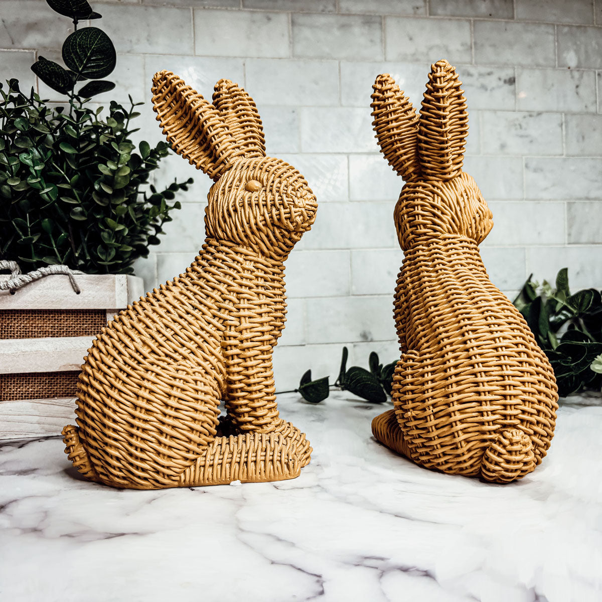 Basketweave Easter Bunny