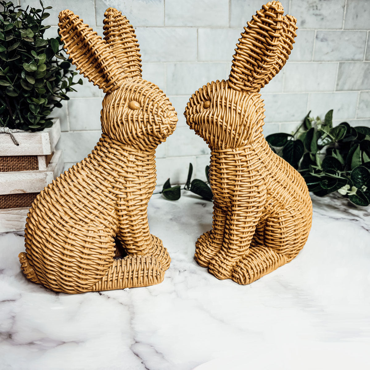 Basketweave Easter Bunny