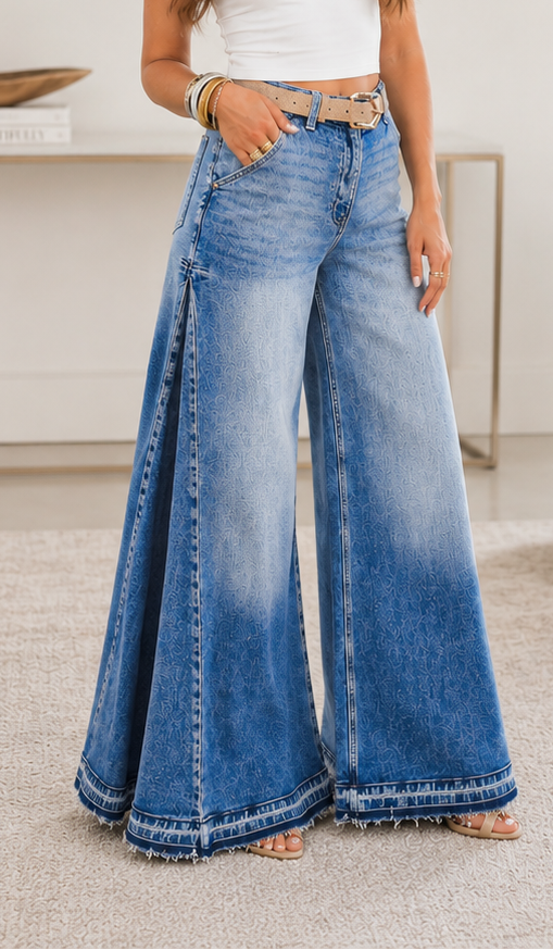 Side Seam Flare Denim Jeans WTW
