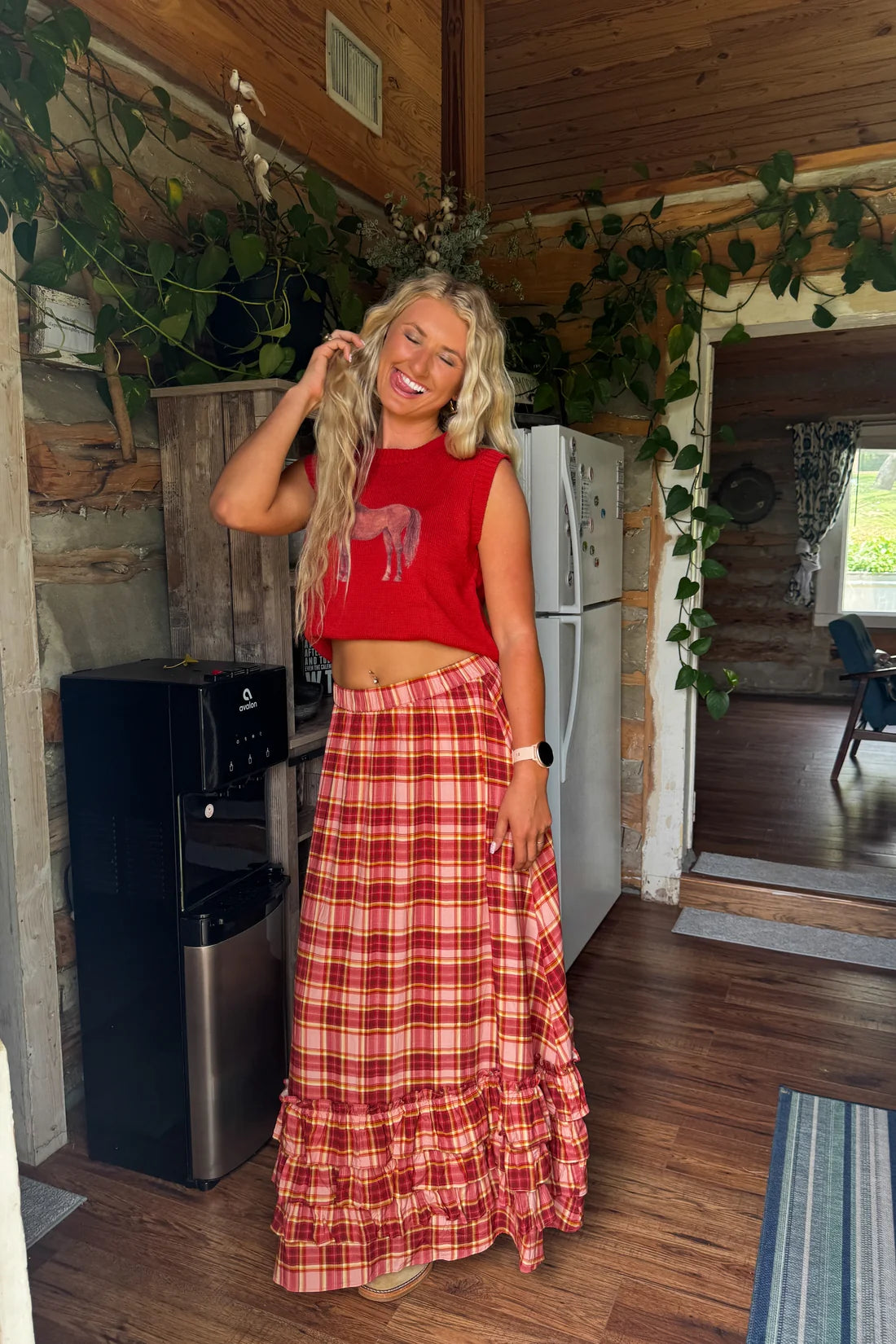 PREORDER- WANDER WEST MAXI SKIRT