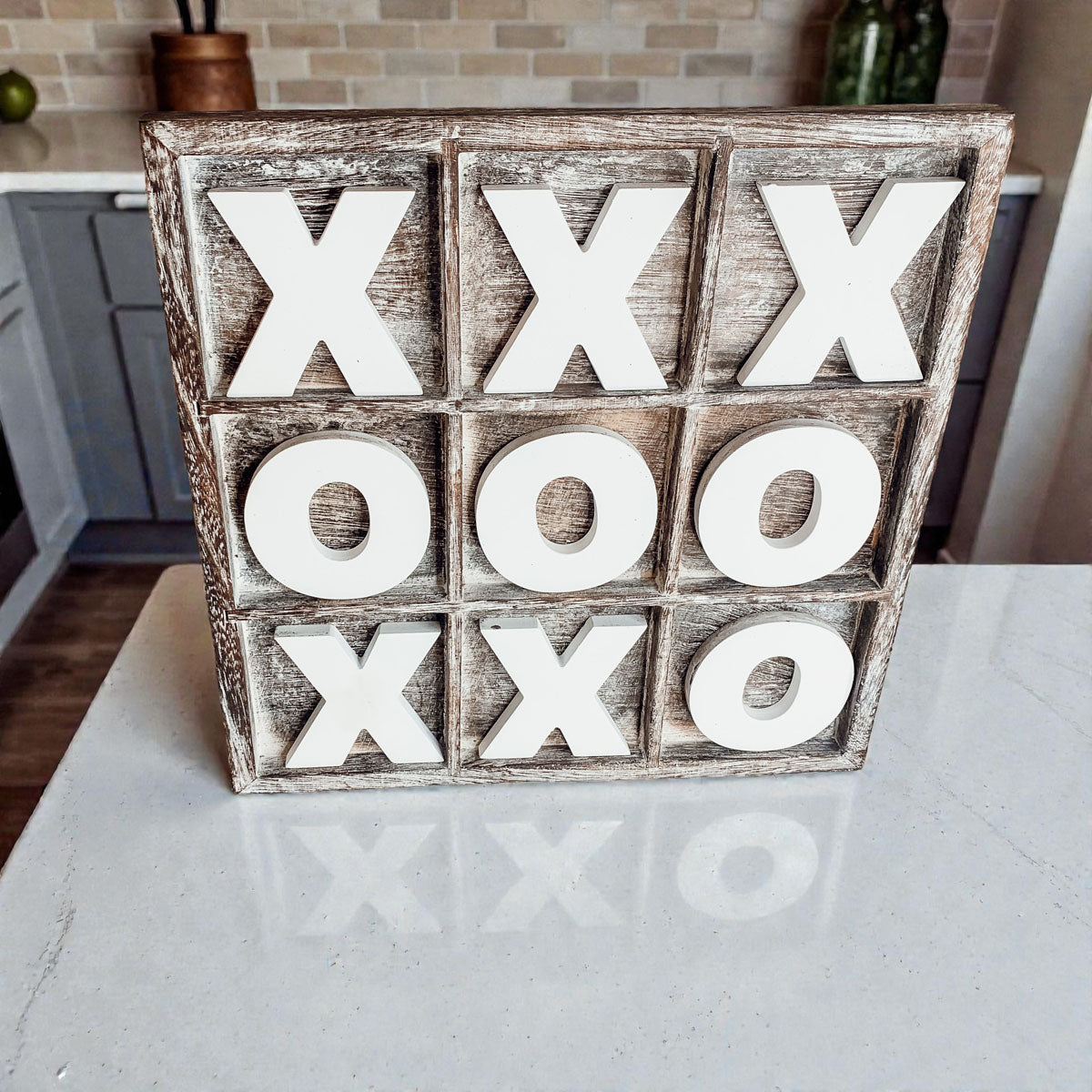 Small batch rustic tic tac toe board handmade
Limited edition farmhouse wooden game board
Handmade in America tic tac toe board rustic
Locally crafted wooden XO game farmhouse style
Made to order rustic tic tac toe board game