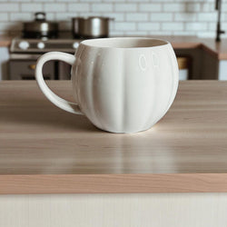 Fall teacher gifts - ceramic pumpkin mugs for seasonal appreciation