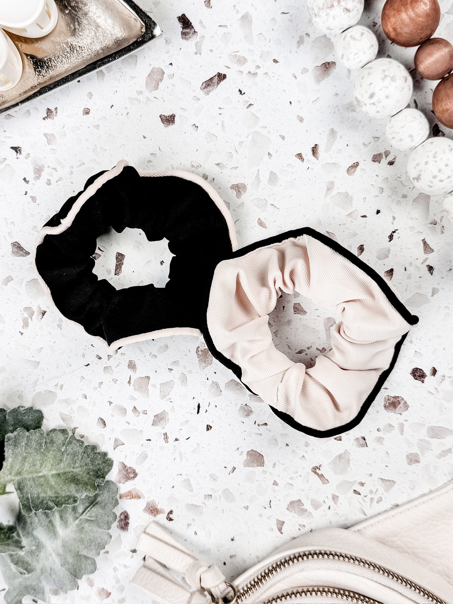 Neutral Duo Scrunchies FINAL SALE