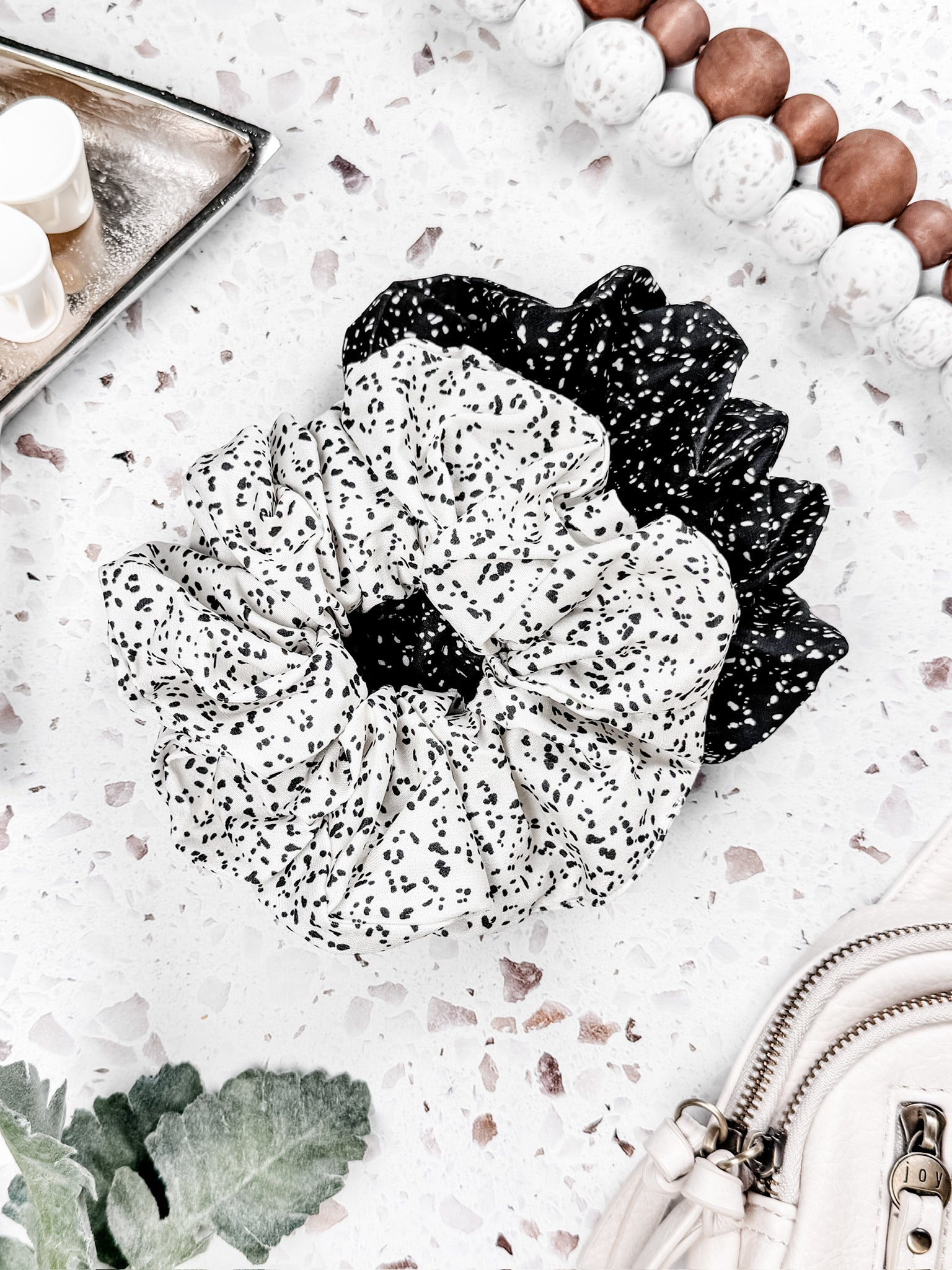 Dashed Duo Scrunchie FINAL SALE