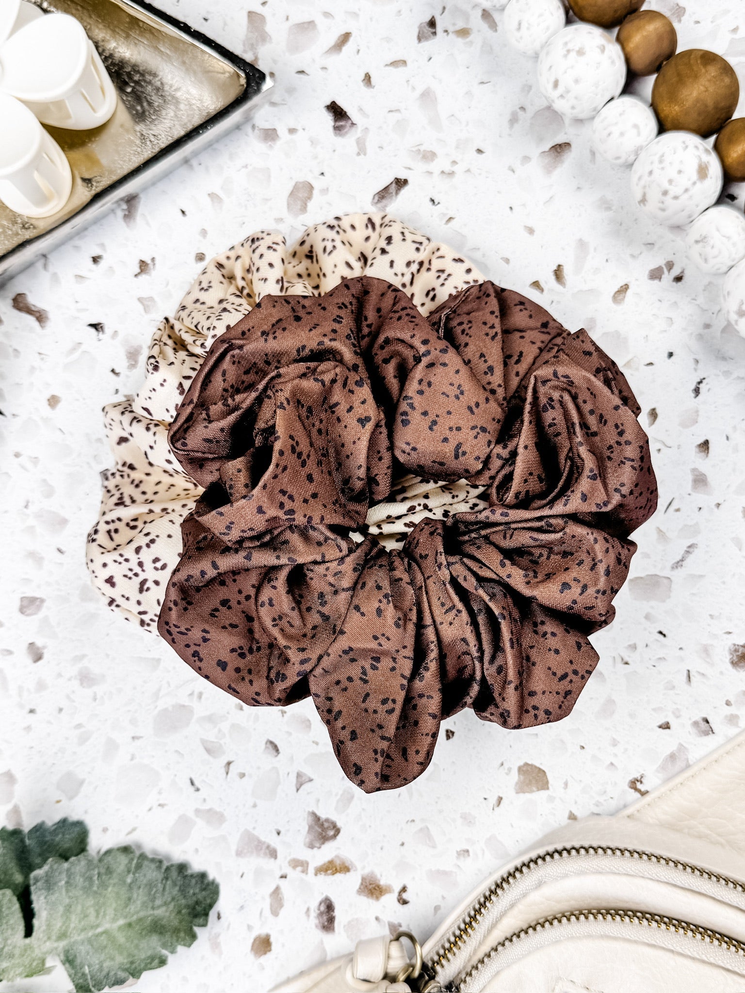 Dashed Duo Scrunchie FINAL SALE