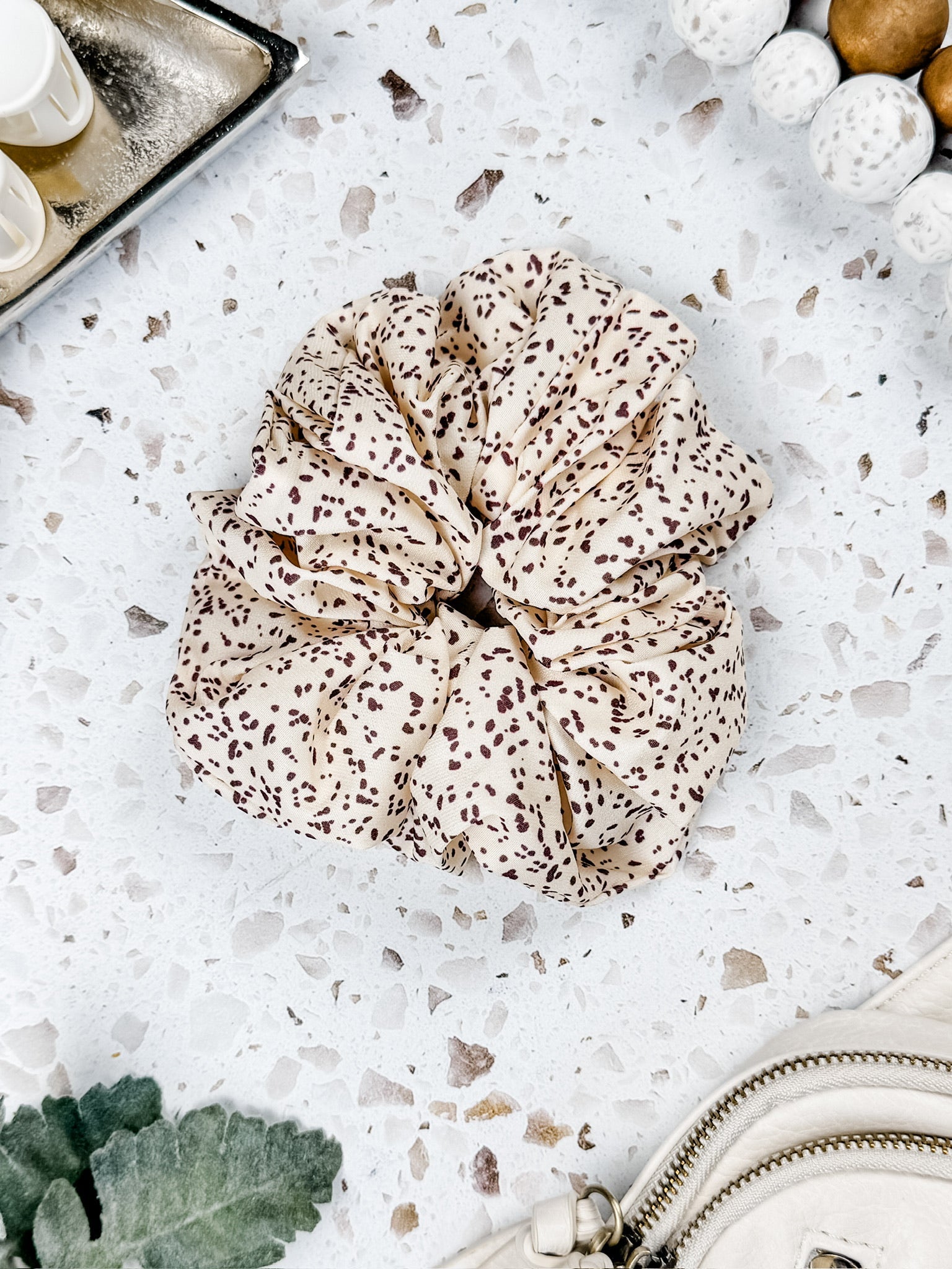 Dashed Duo Scrunchie FINAL SALE