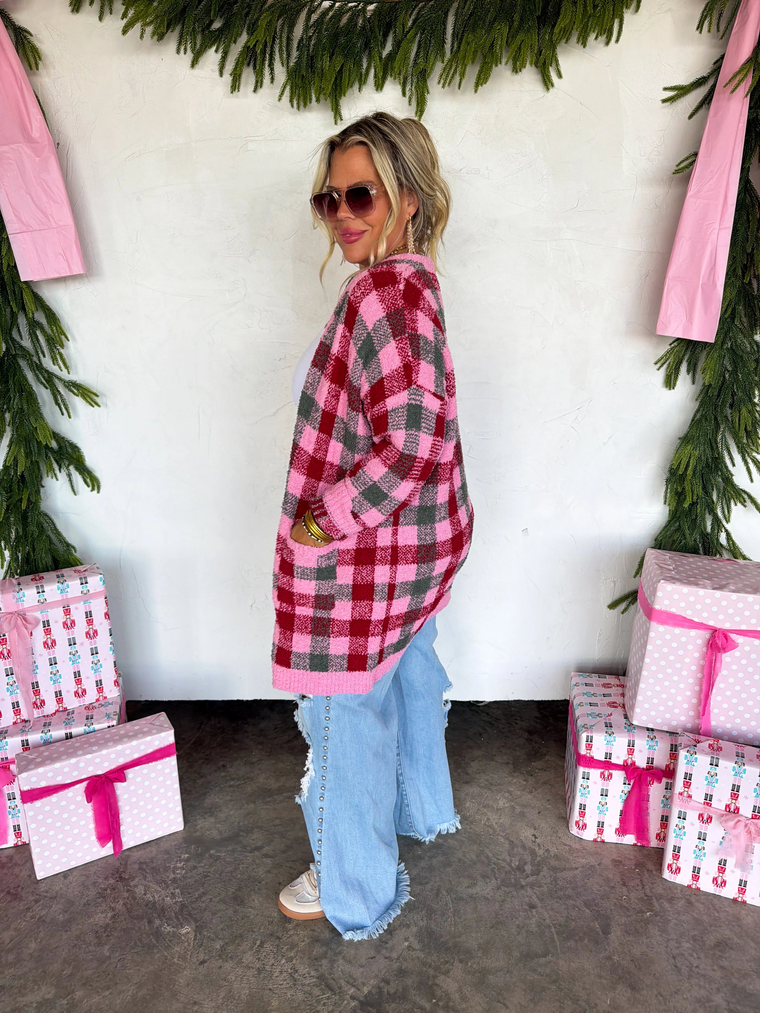 PREORDER- COZY CHRISTMAS CLOUD CARDIGAN