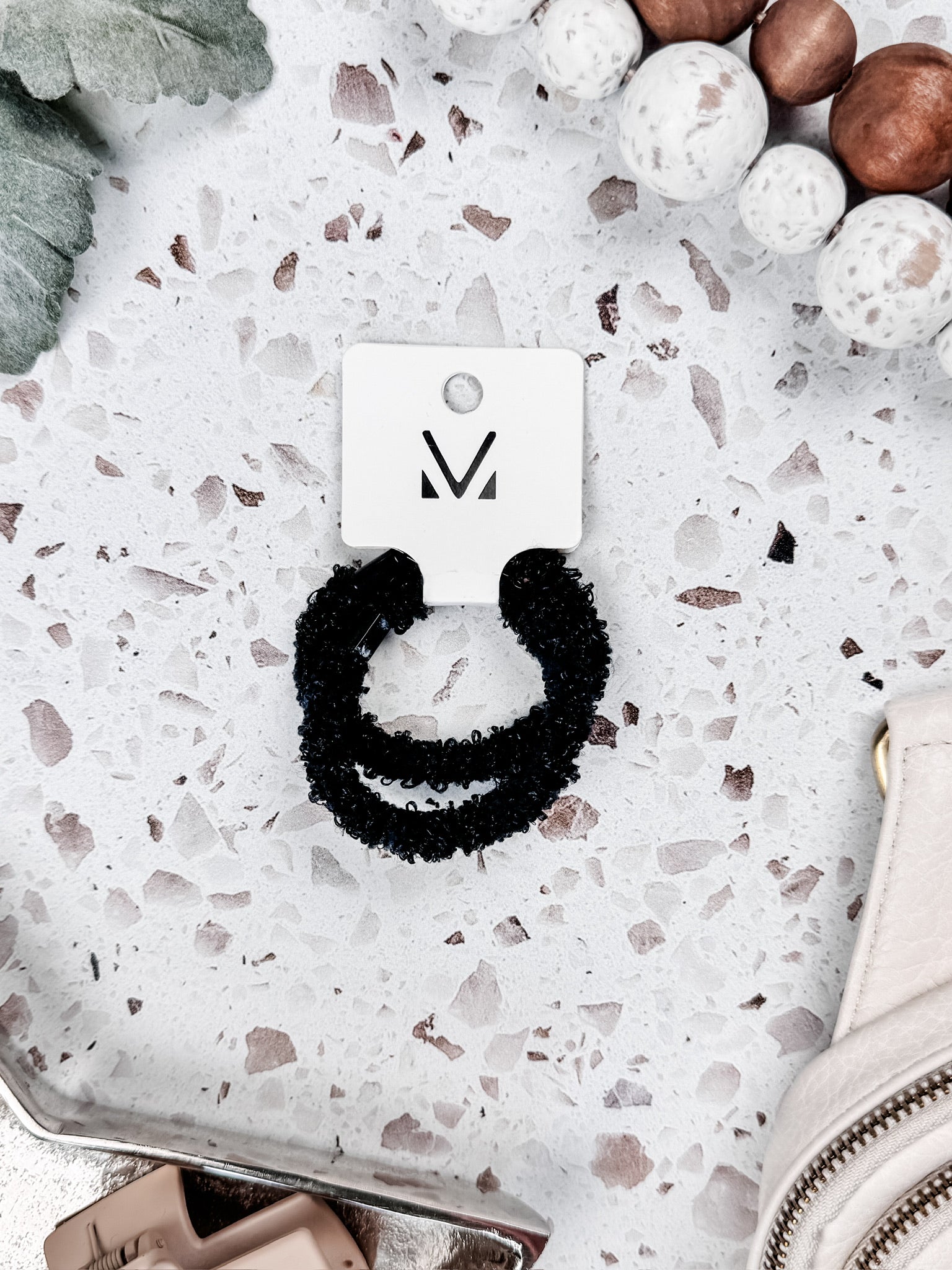 Fuzzy Duo Hair Tie Set FINAL SALE