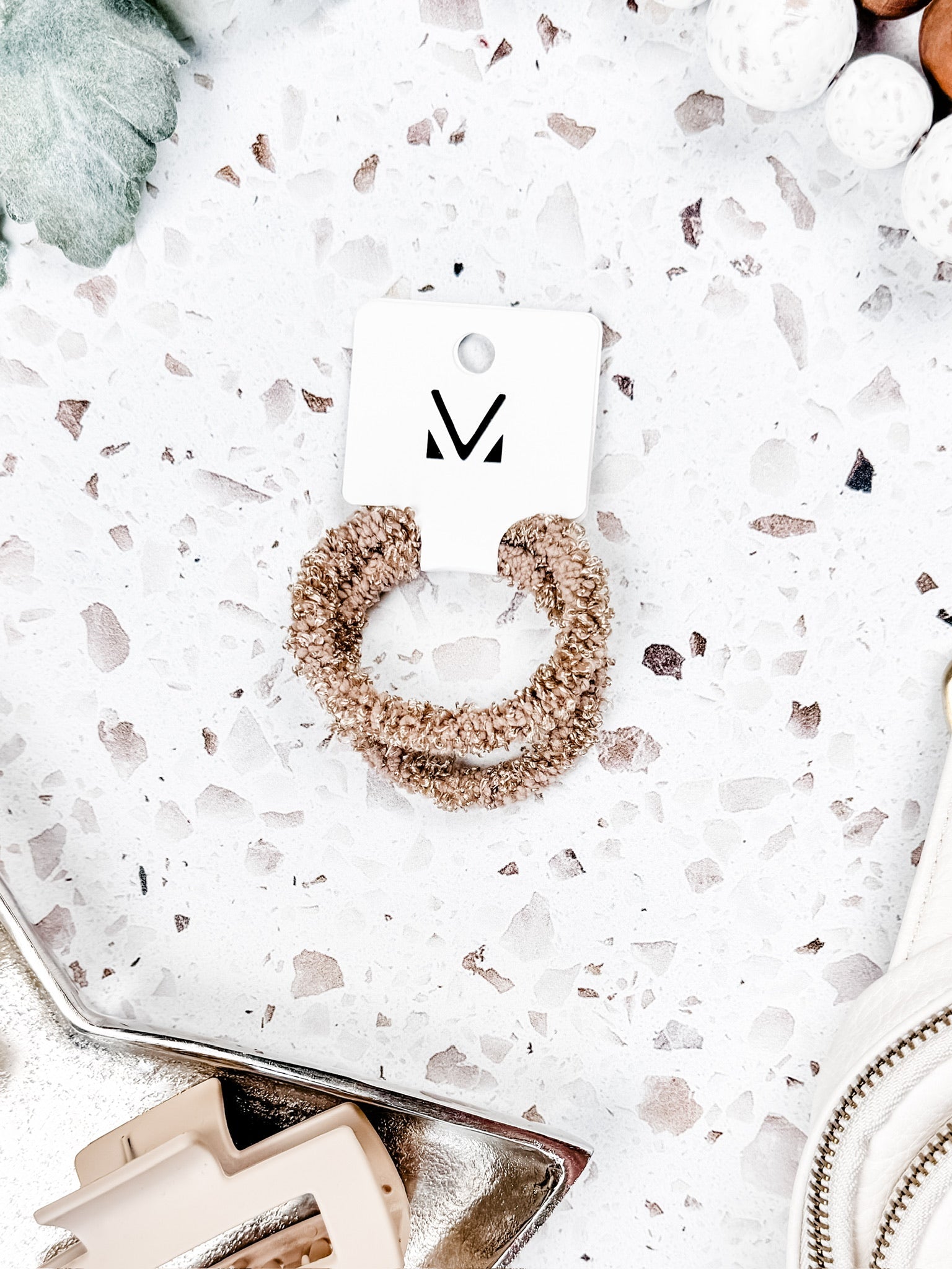 Fuzzy Duo Hair Tie Set FINAL SALE