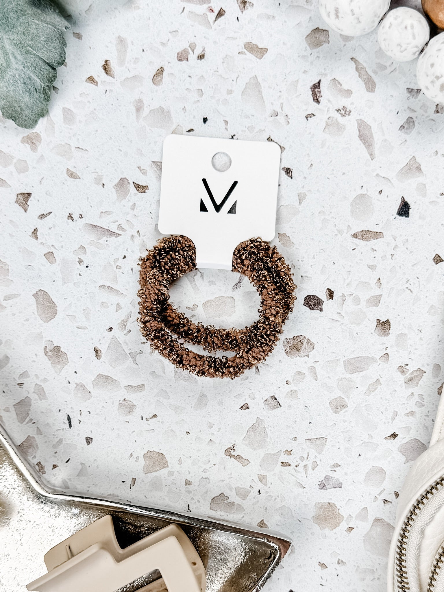 Fuzzy Duo Hair Tie Set FINAL SALE