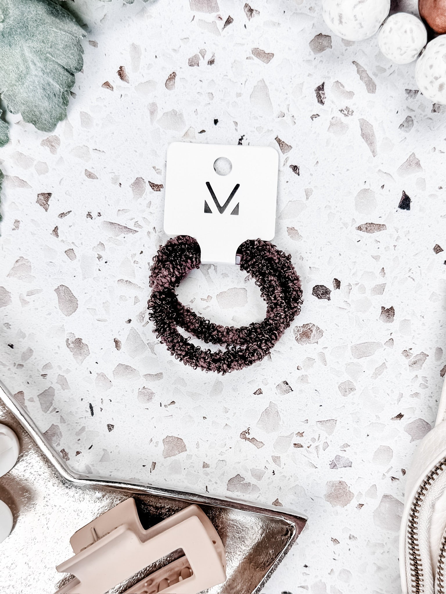 Fuzzy Duo Hair Tie Set FINAL SALE
