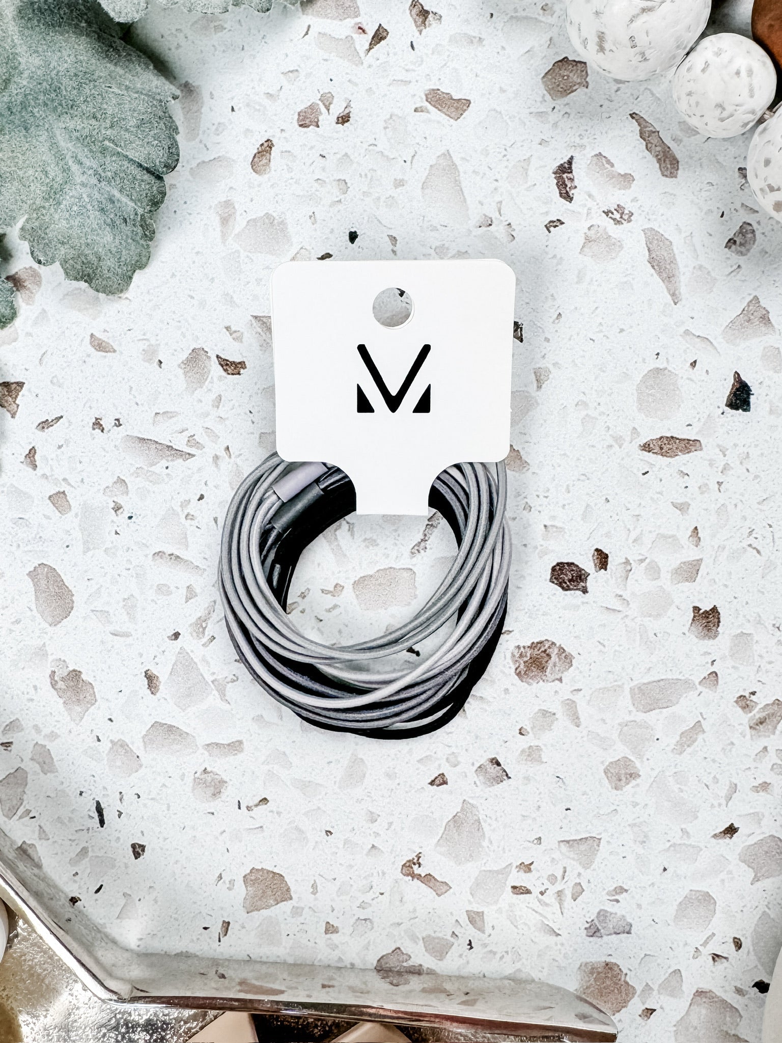 Black and Grey Hair Tie Sets FINAL SALE