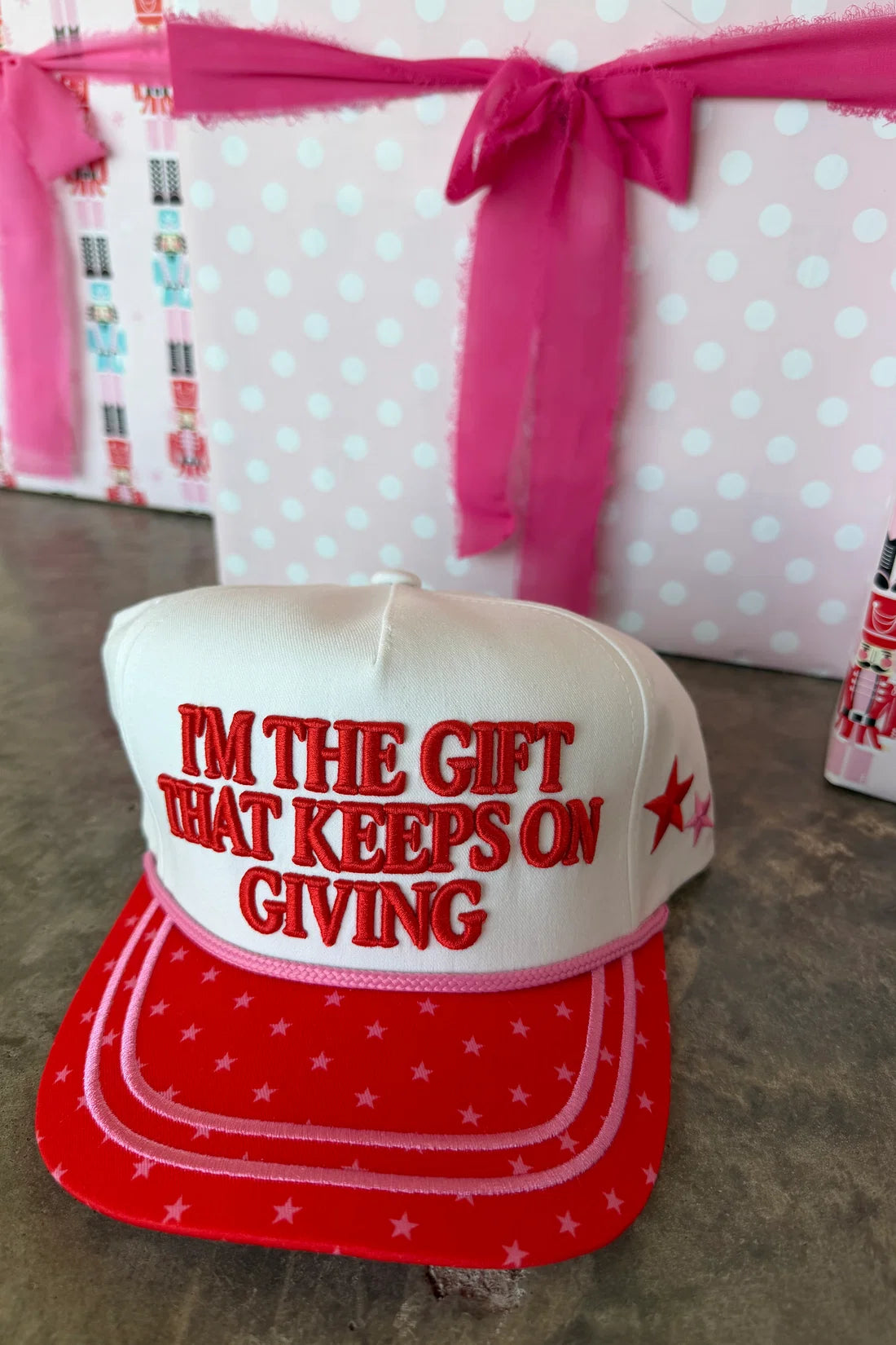 PREORDER- HOLIDAY HOTTIE TRUCKER HATS