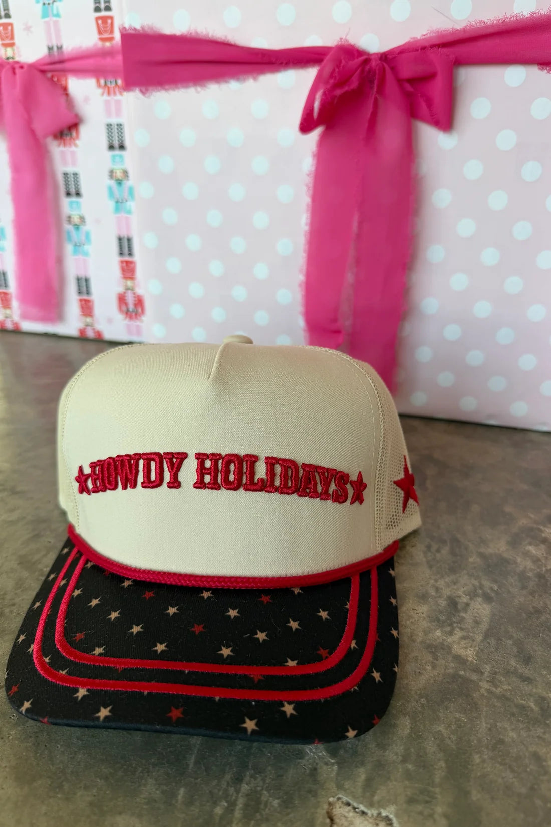 PREORDER- HOLIDAY HOTTIE TRUCKER HATS