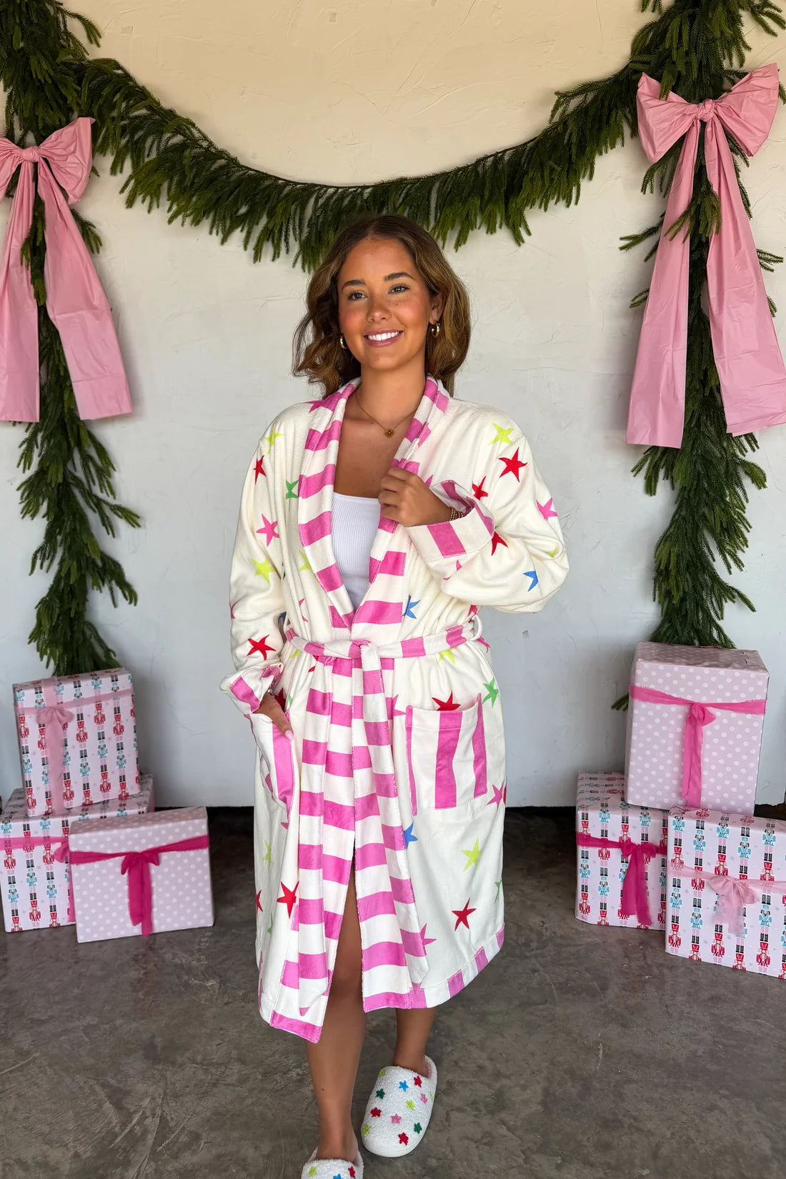PREORDER- HOLIDAY AT HOME ROBE