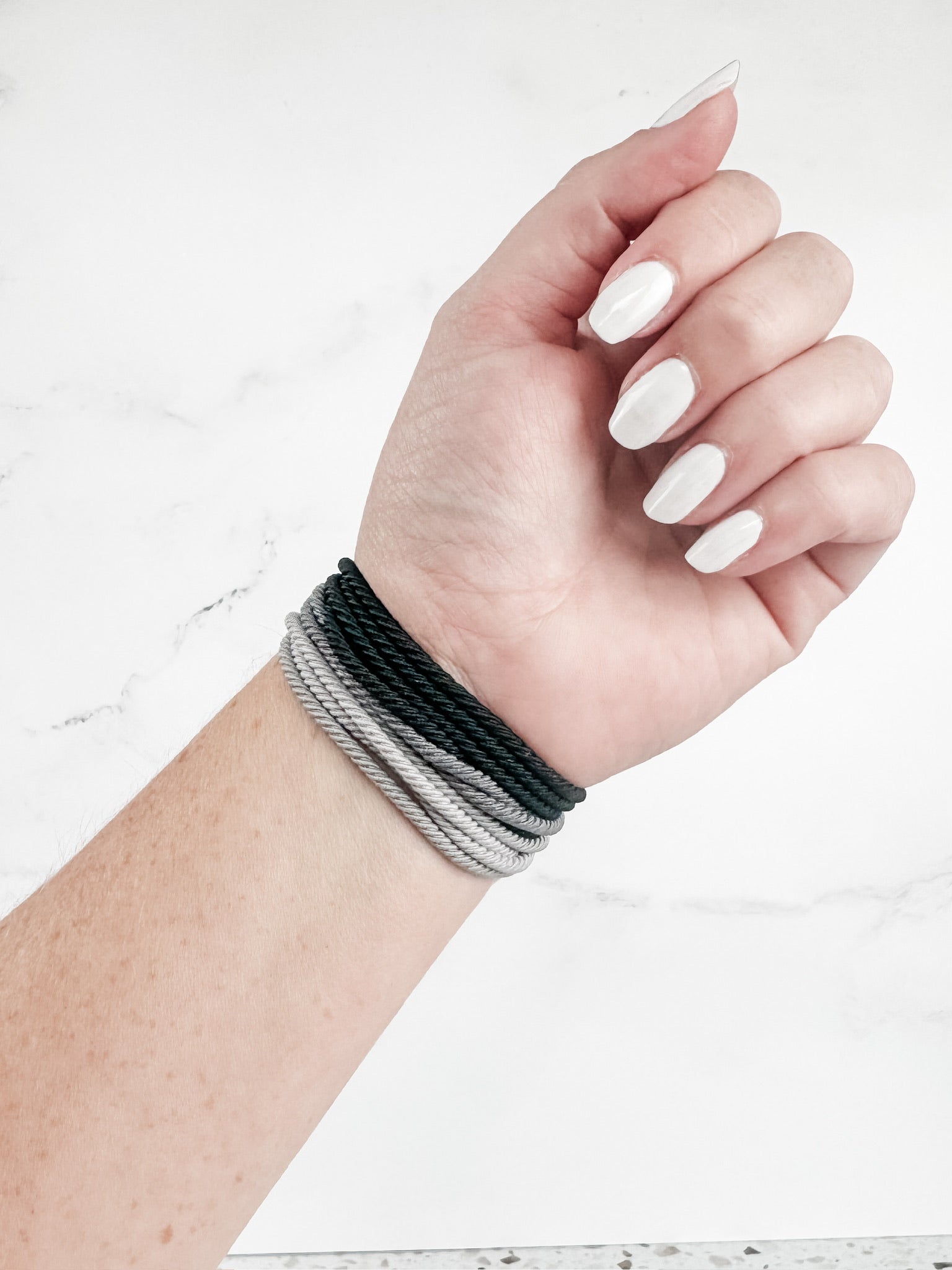 Black and Grey Hair Tie Sets FINAL SALE