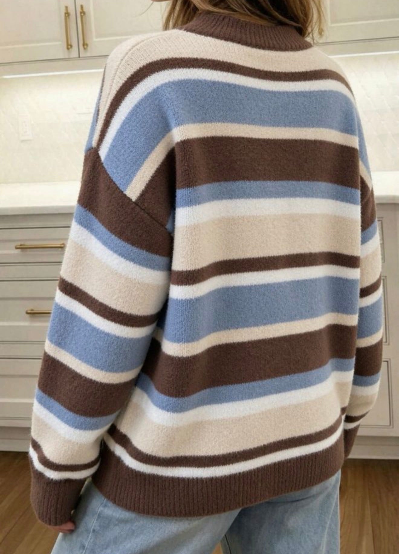 Stripe Colorful Sweater WTW