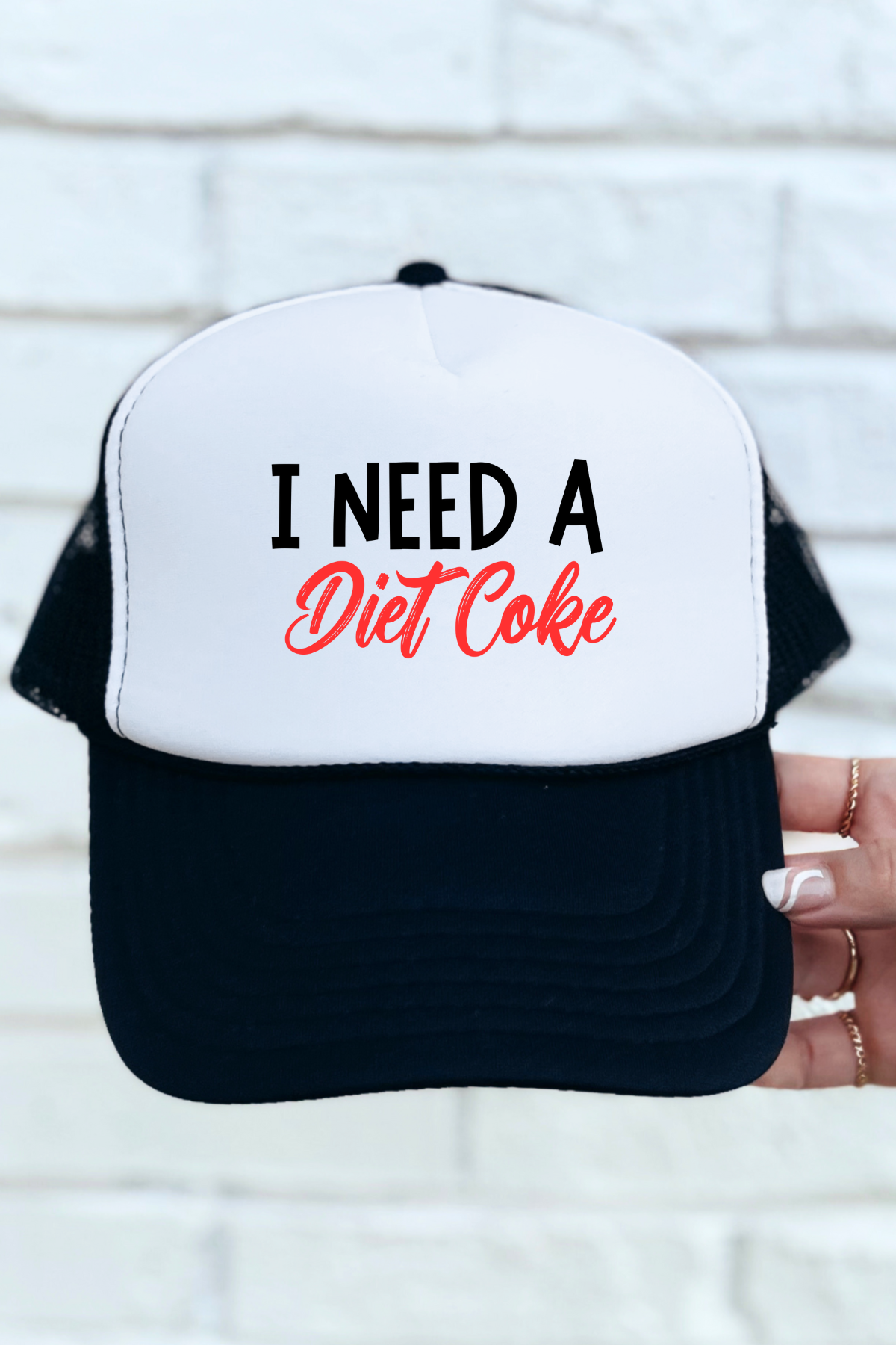 I Need A Diet Coke Trucker Hat