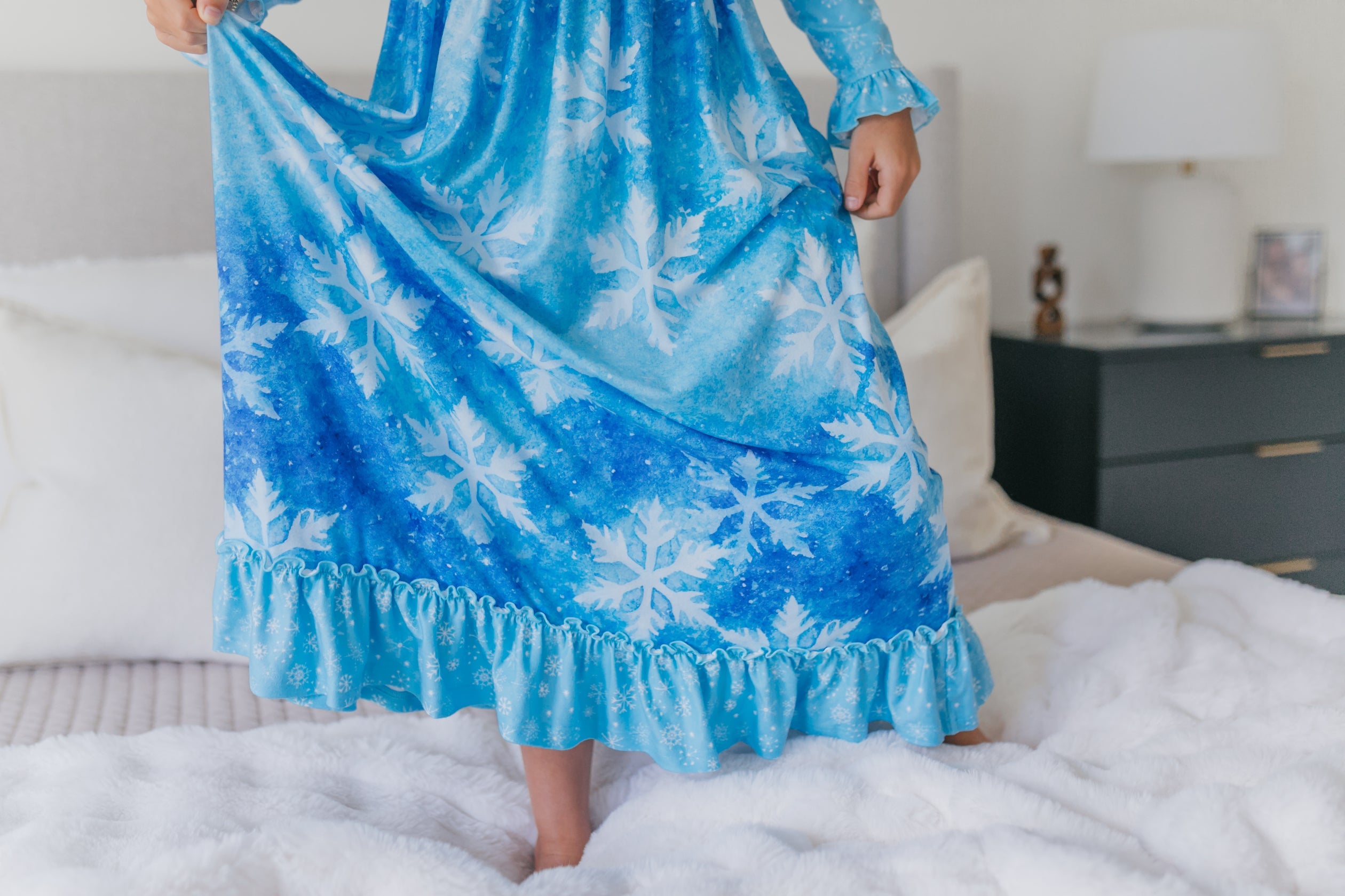 Snowflake Ice Princess Lounge Gown