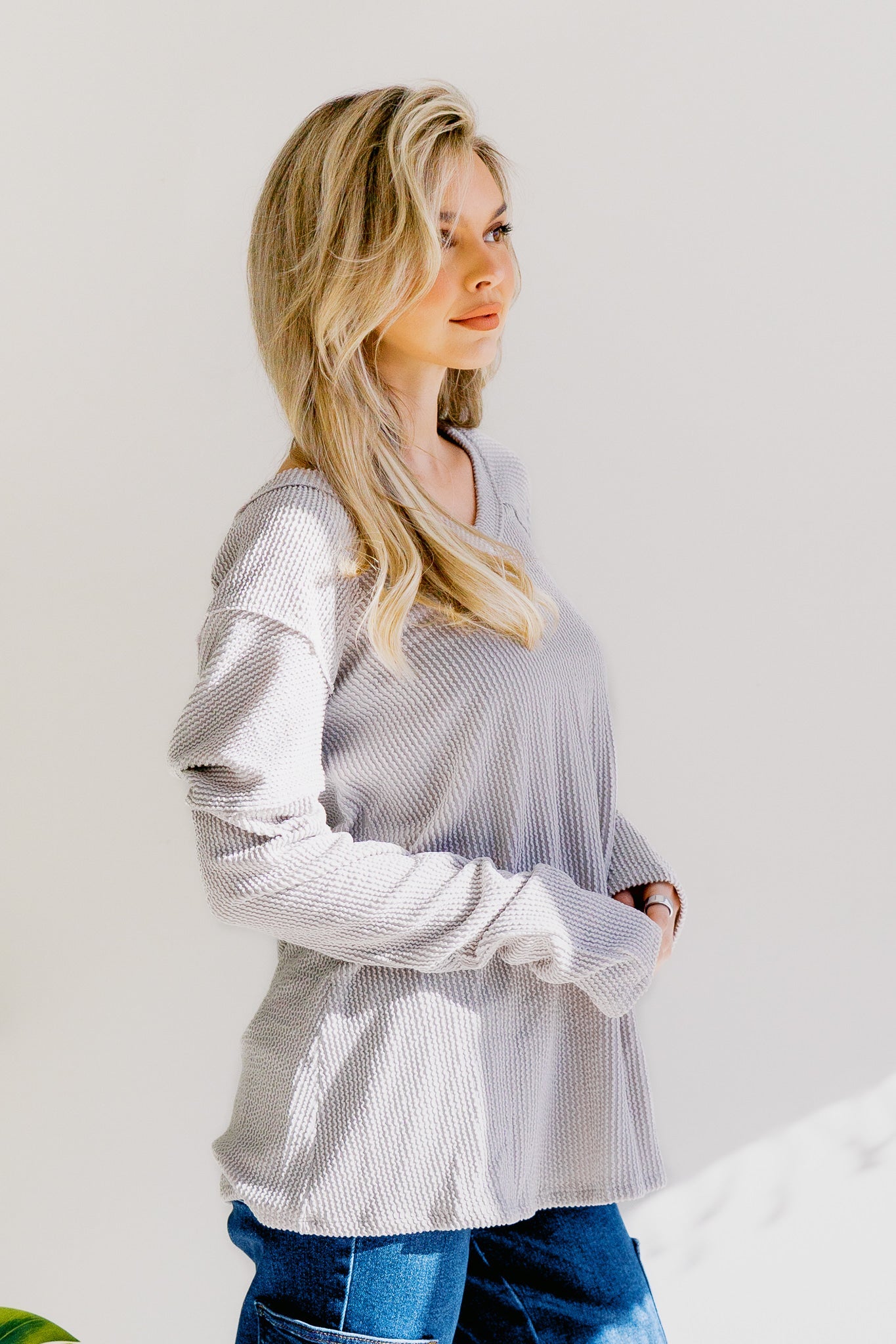 Willow Whisper Long Sleeve Knit