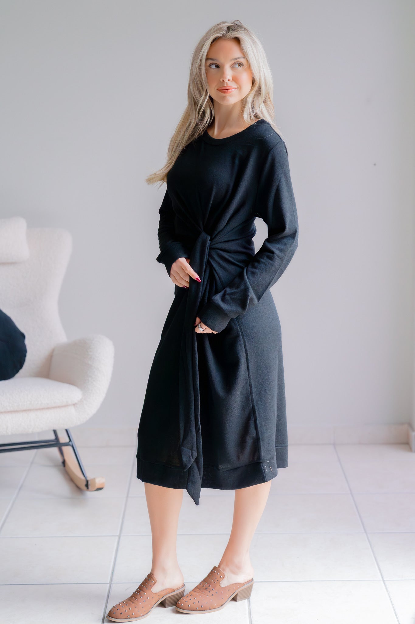 Midnight Mistletoe Dress