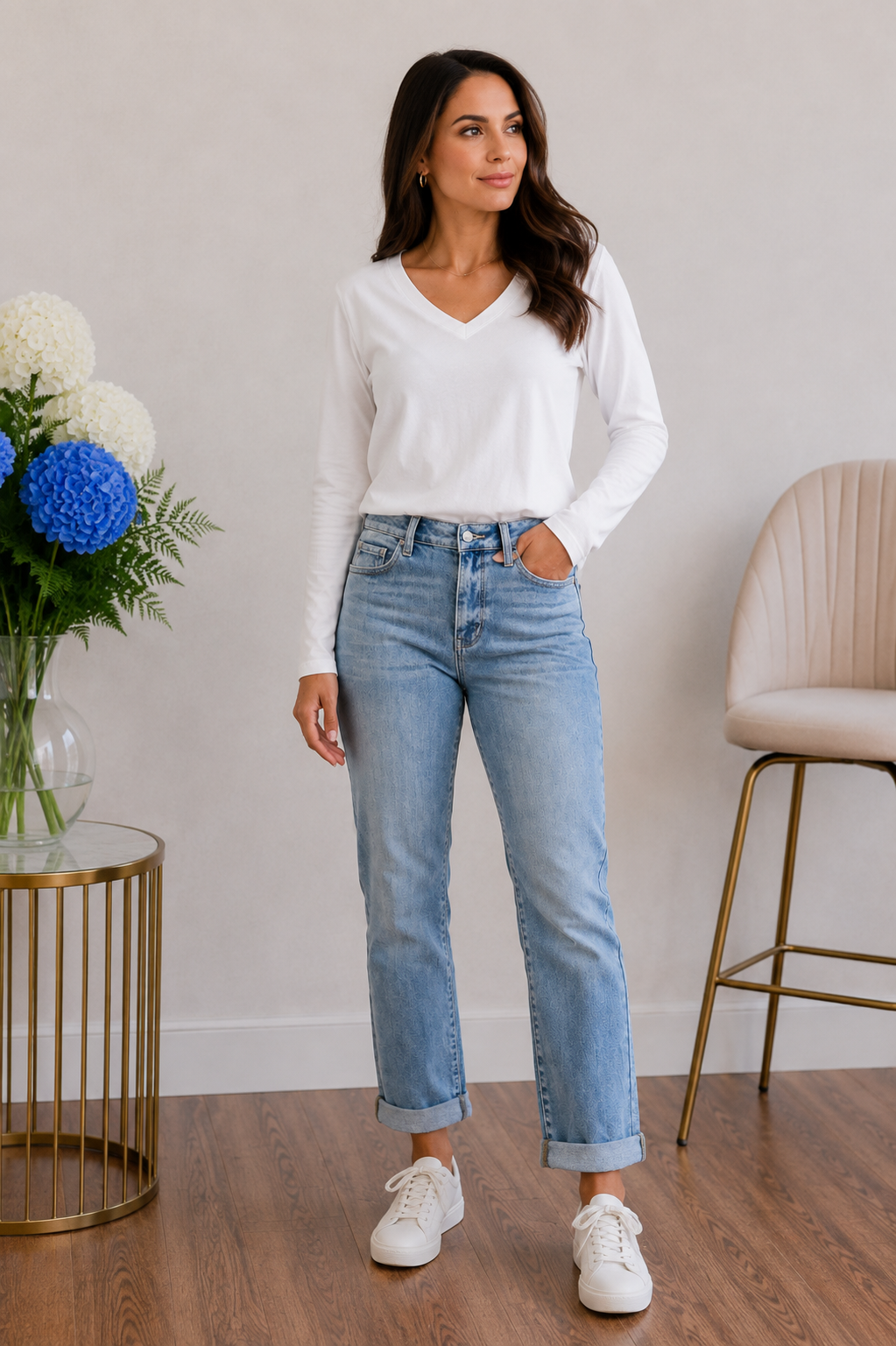 Keep It Classic Long Sleeve Top