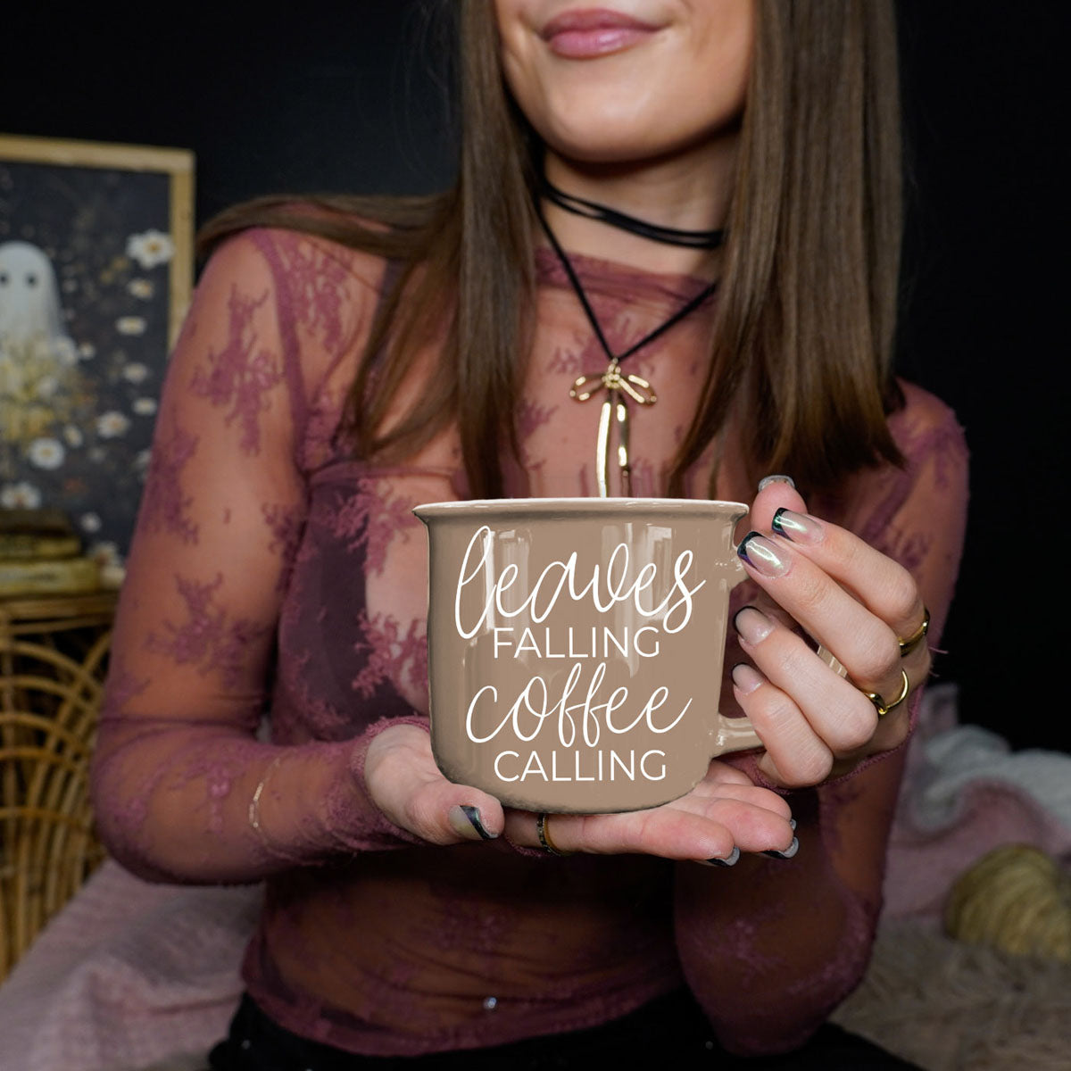Fall coffee addict cup
Coffee and leaves mug
Autumn coffee lover gift
Wholesale Fall Season Coffee Lover Mug Brown Ceramic Double-Sided Design
leaves falling coffee calling mug close up
brown fall coffee mug with autumn leaves decor
cozy autumn mug with leaves falling coffee calling phrase
fall coffee station with brown quote mug
neutral brown fall mug next to plaid blanket
