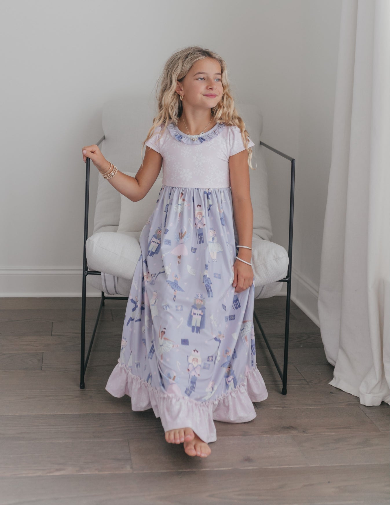 Lavender Nutcracker Lounge Gown