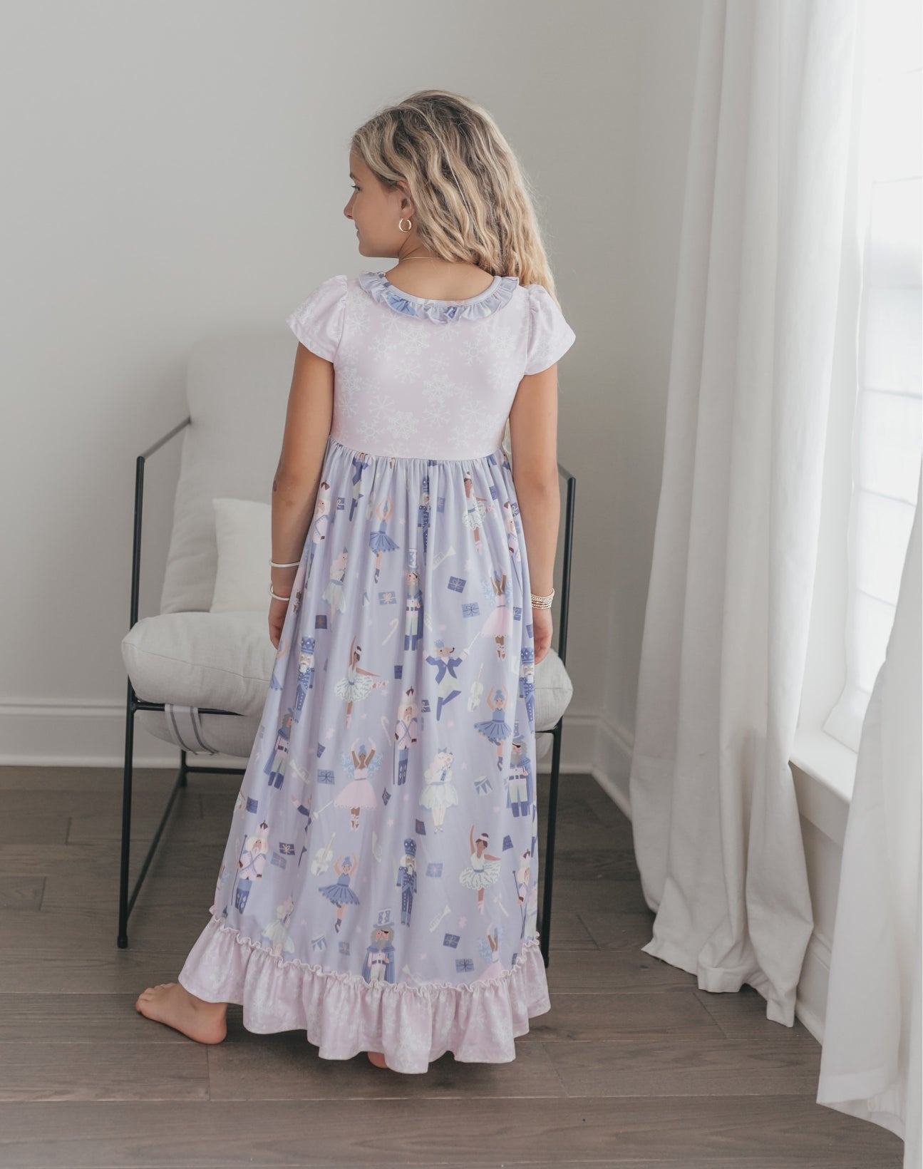Lavender Nutcracker Lounge Gown