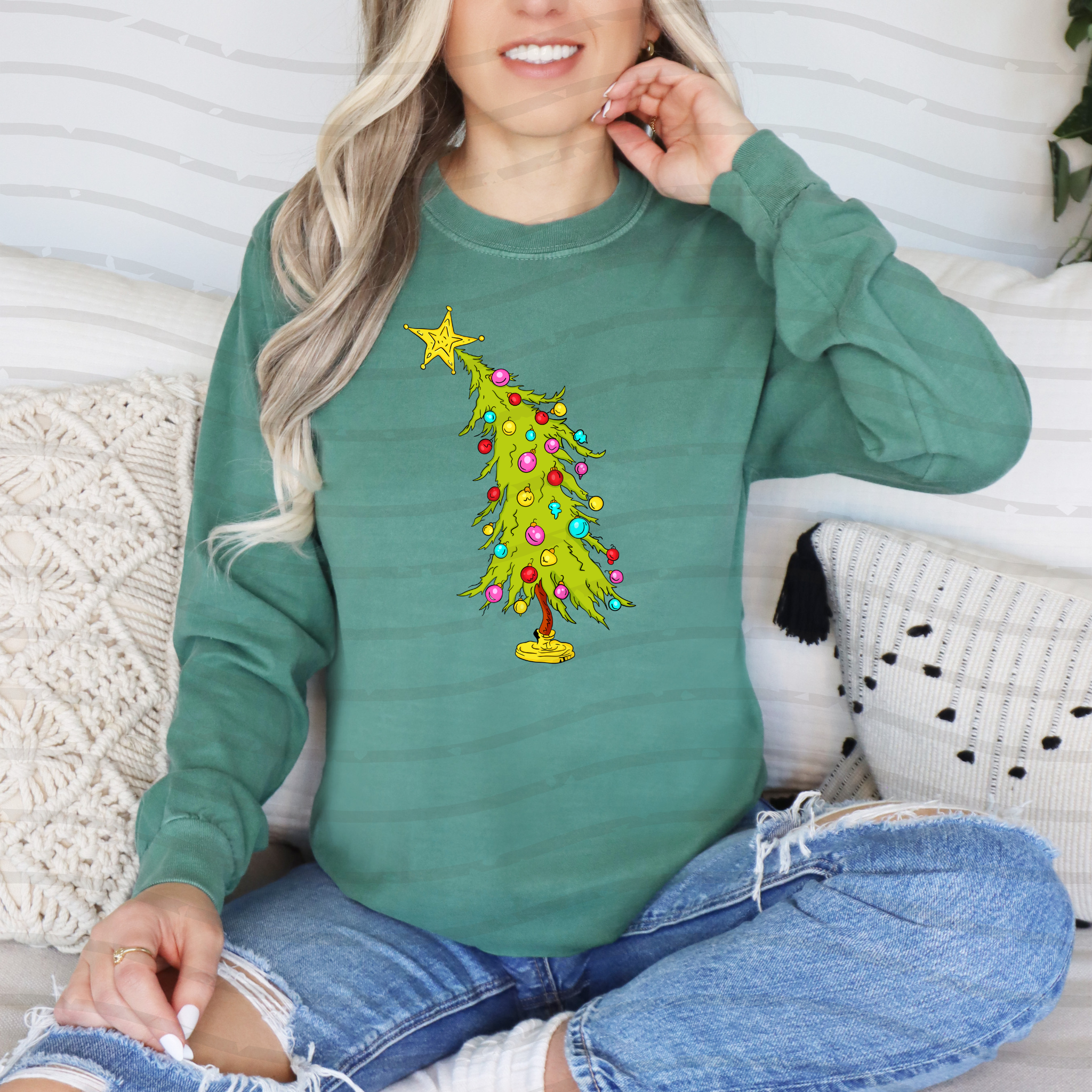 Leaning Tree Long Sleeve Tee