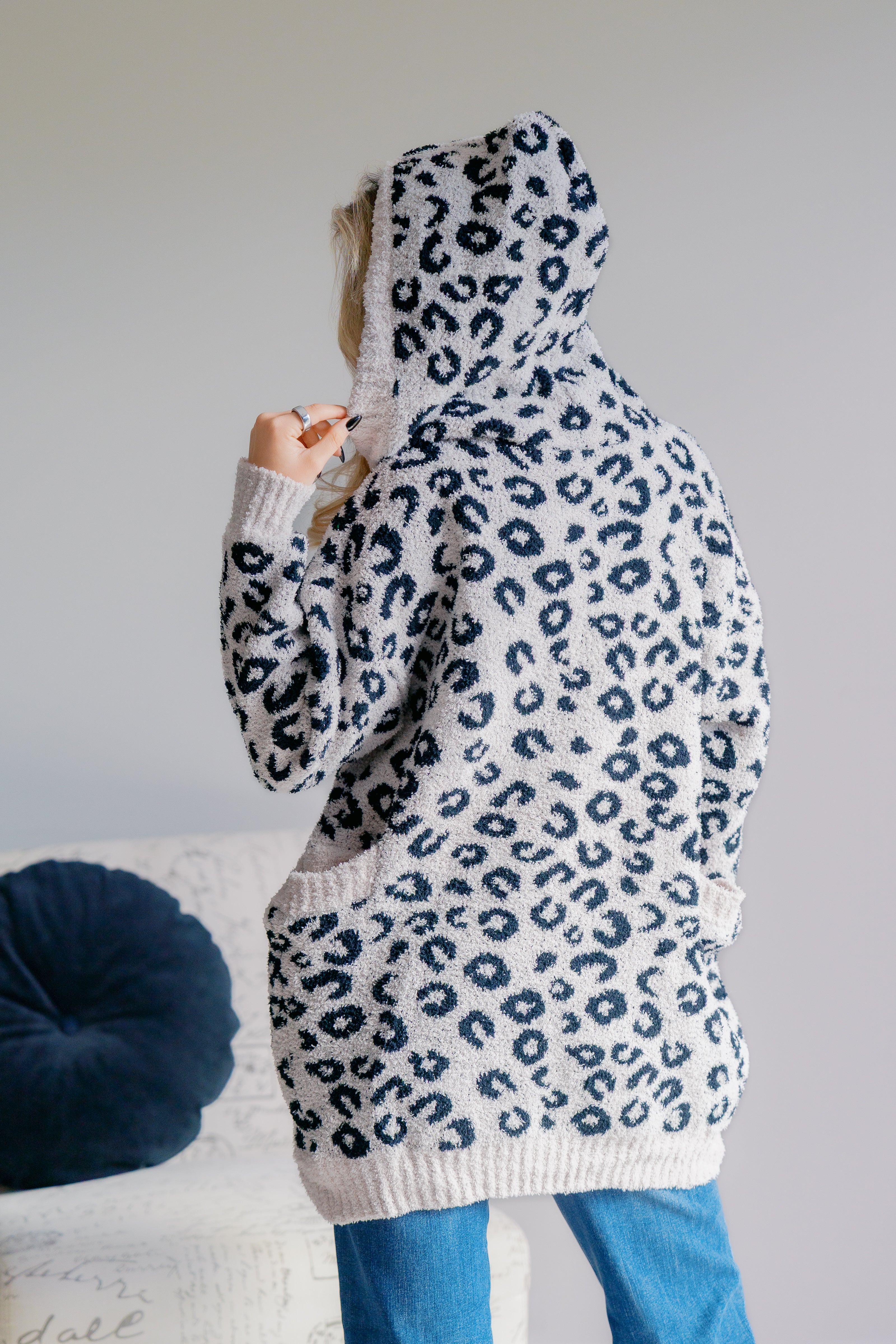 Leopard Luxe Sweater Hoodie