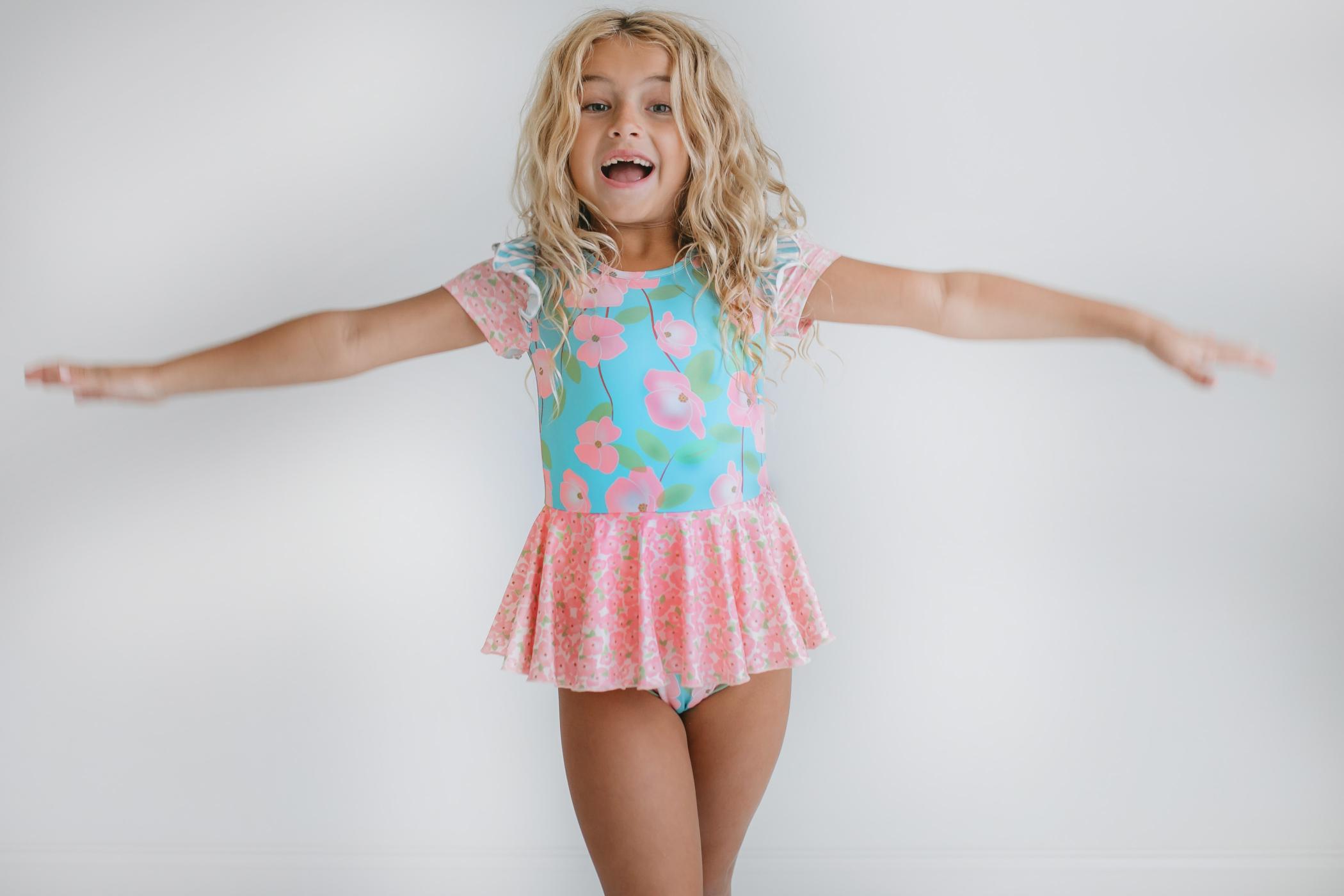 Blossom Skirted Leotard