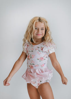 Pale Rose Skirted Leotard